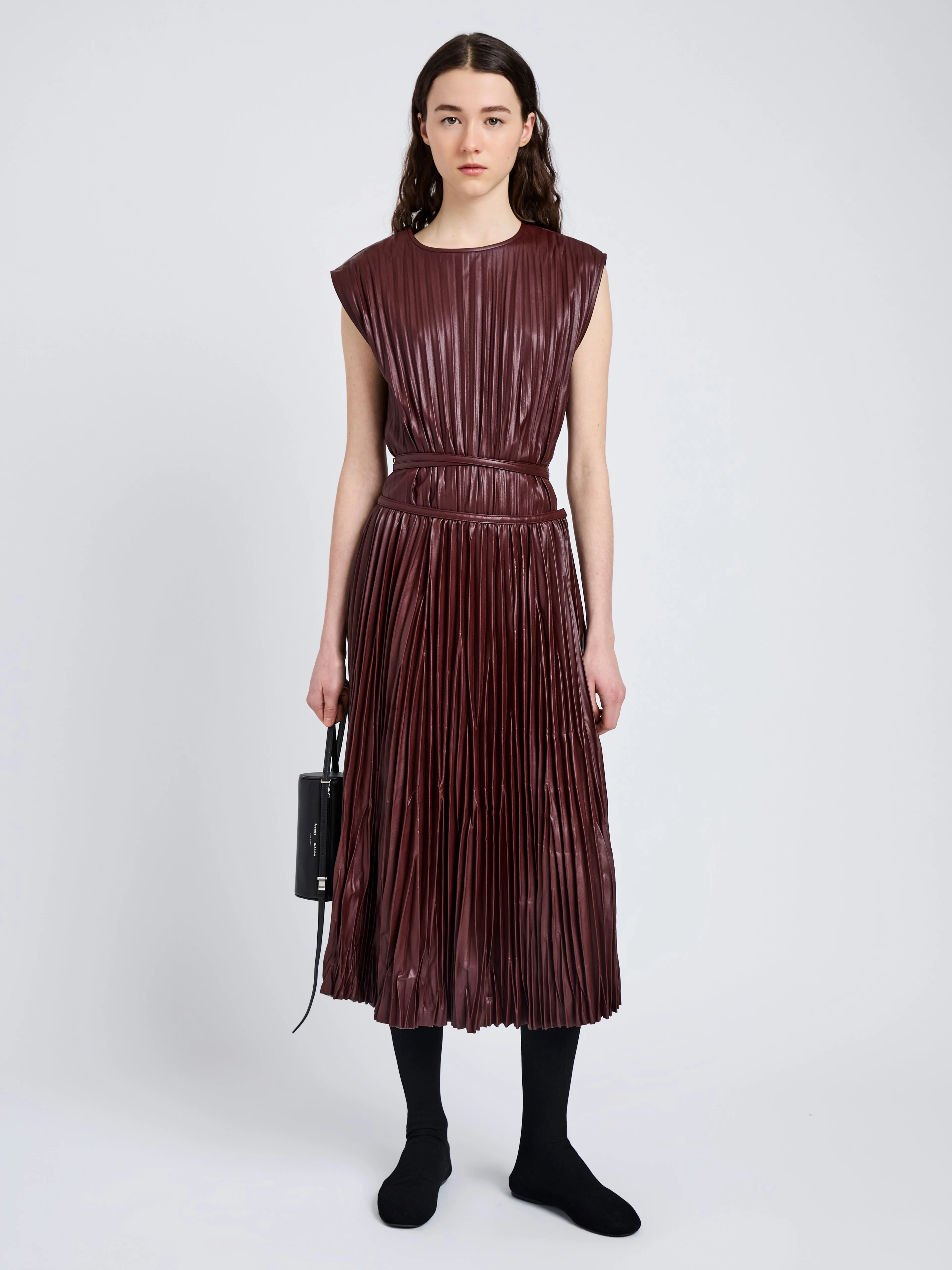 Rosalyn Skirt in Faux Leather sold by Proenza Schouler product image thumbnail 2