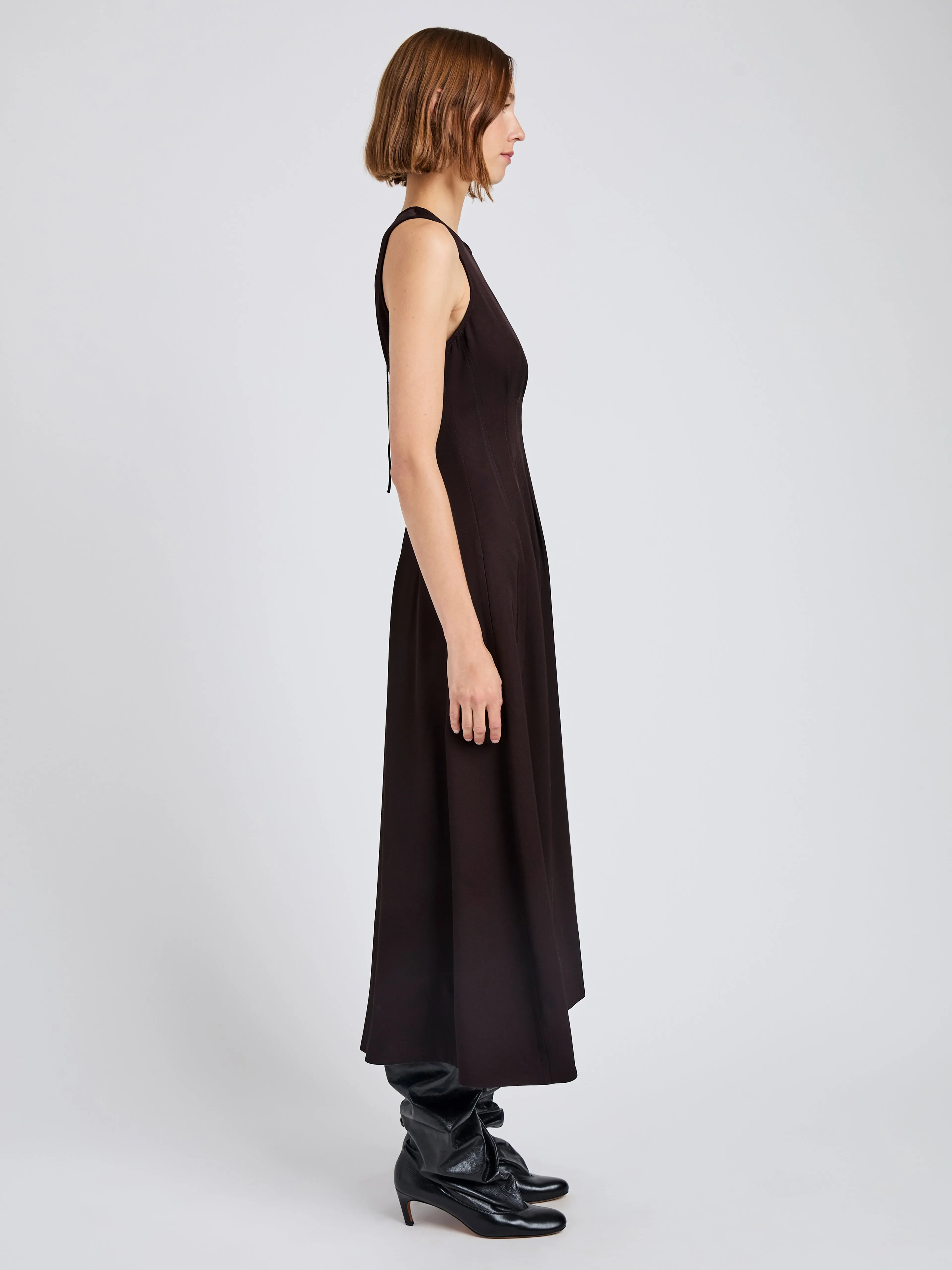 Bronwyn Dress in Merino Wool Twill sold by Proenza Schouler product image thumbnail 3