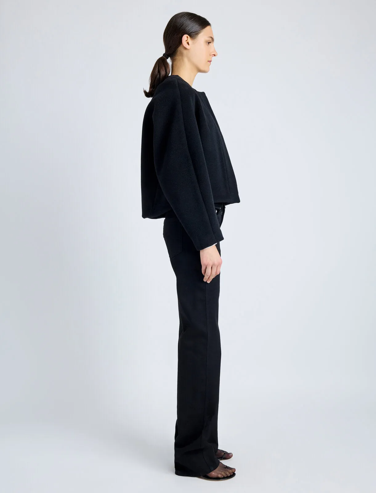 Mona Jacket in Eco DoubleFace Wool sold by Proenza Schouler product image thumbnail 4