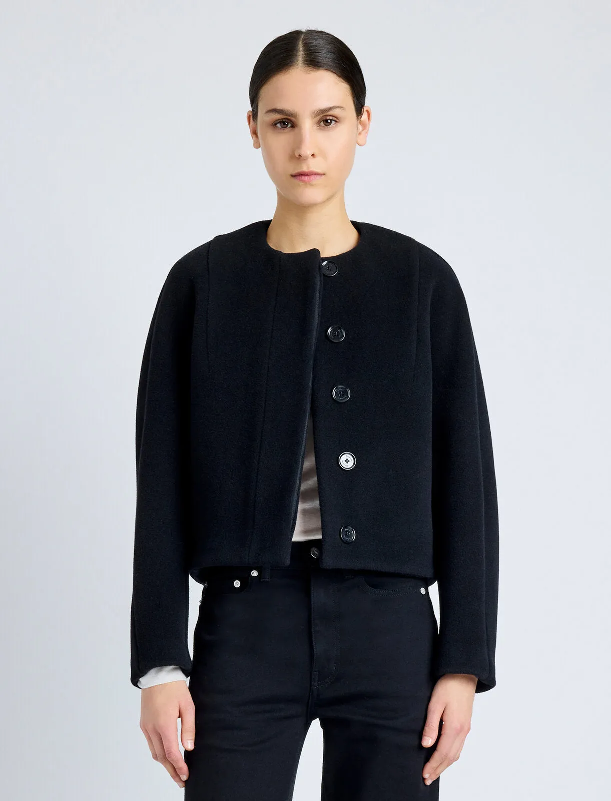 Mona Jacket in Eco DoubleFace Wool sold by Proenza Schouler product image thumbnail 2