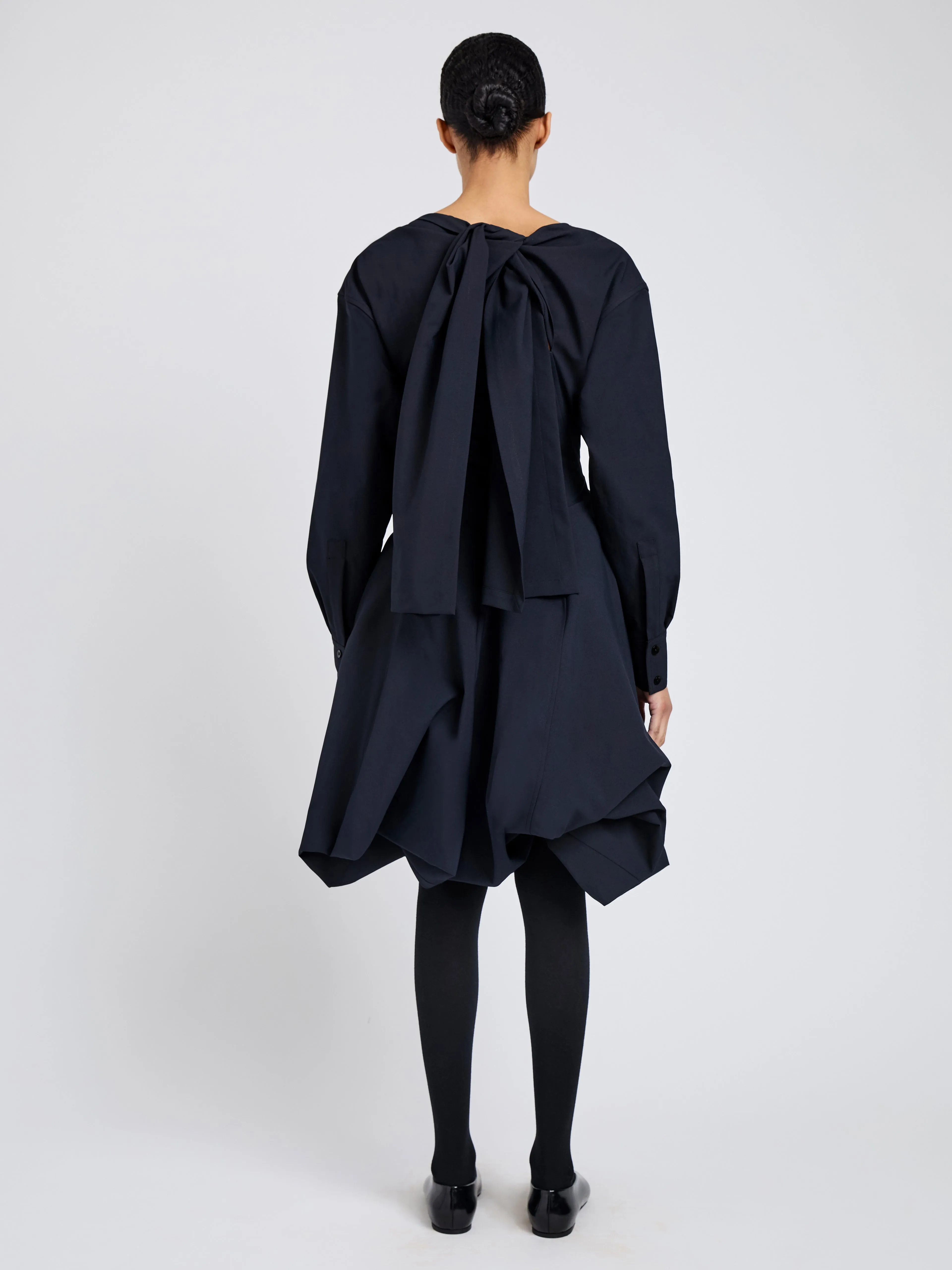 Tiana Dress in Bi Stretch Cotton Nylon sold by Proenza Schouler product image thumbnail 4