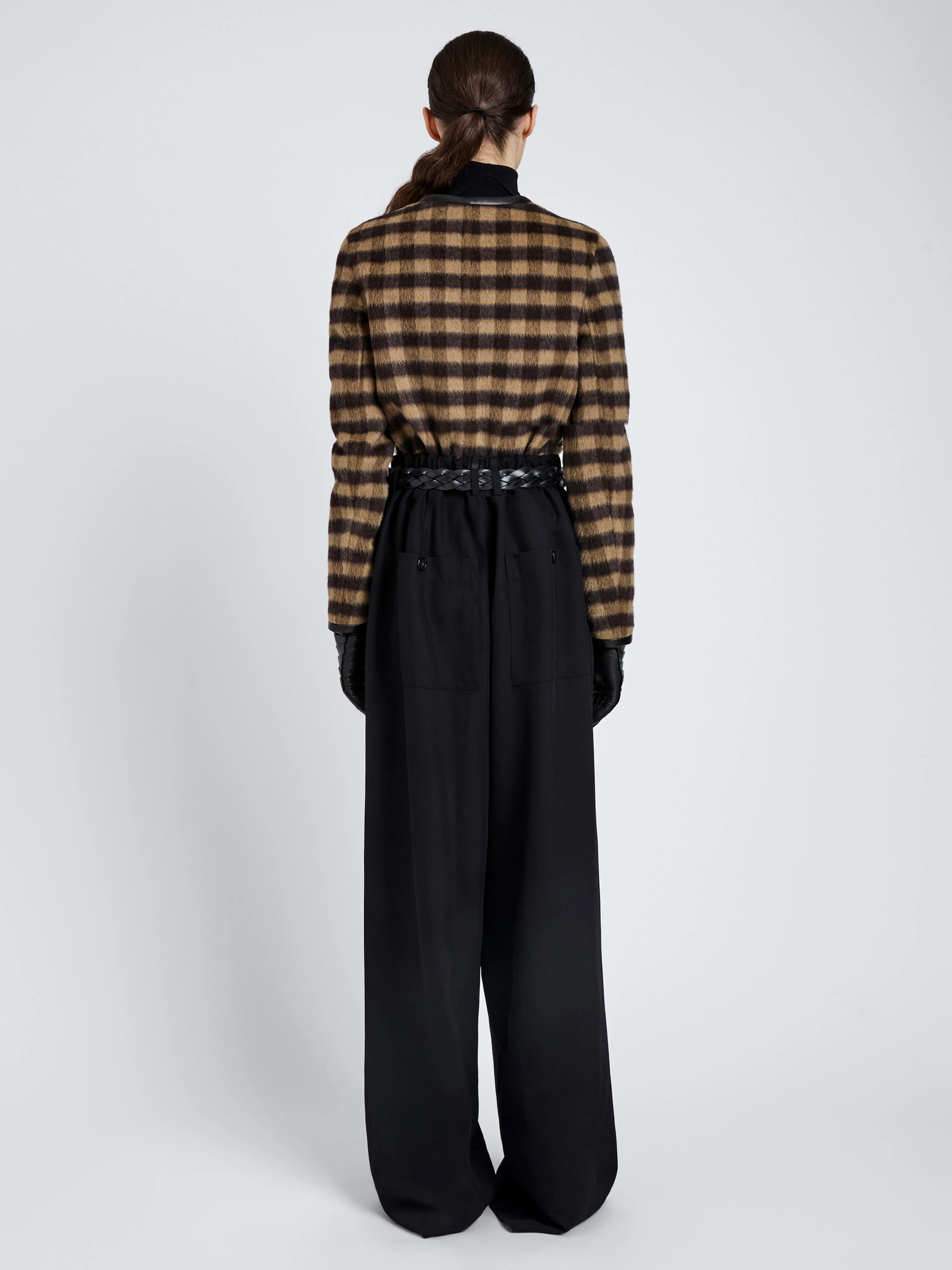 Helene Jacket in Plaid Double Face Cashmere sold by Proenza Schouler product image thumbnail 5