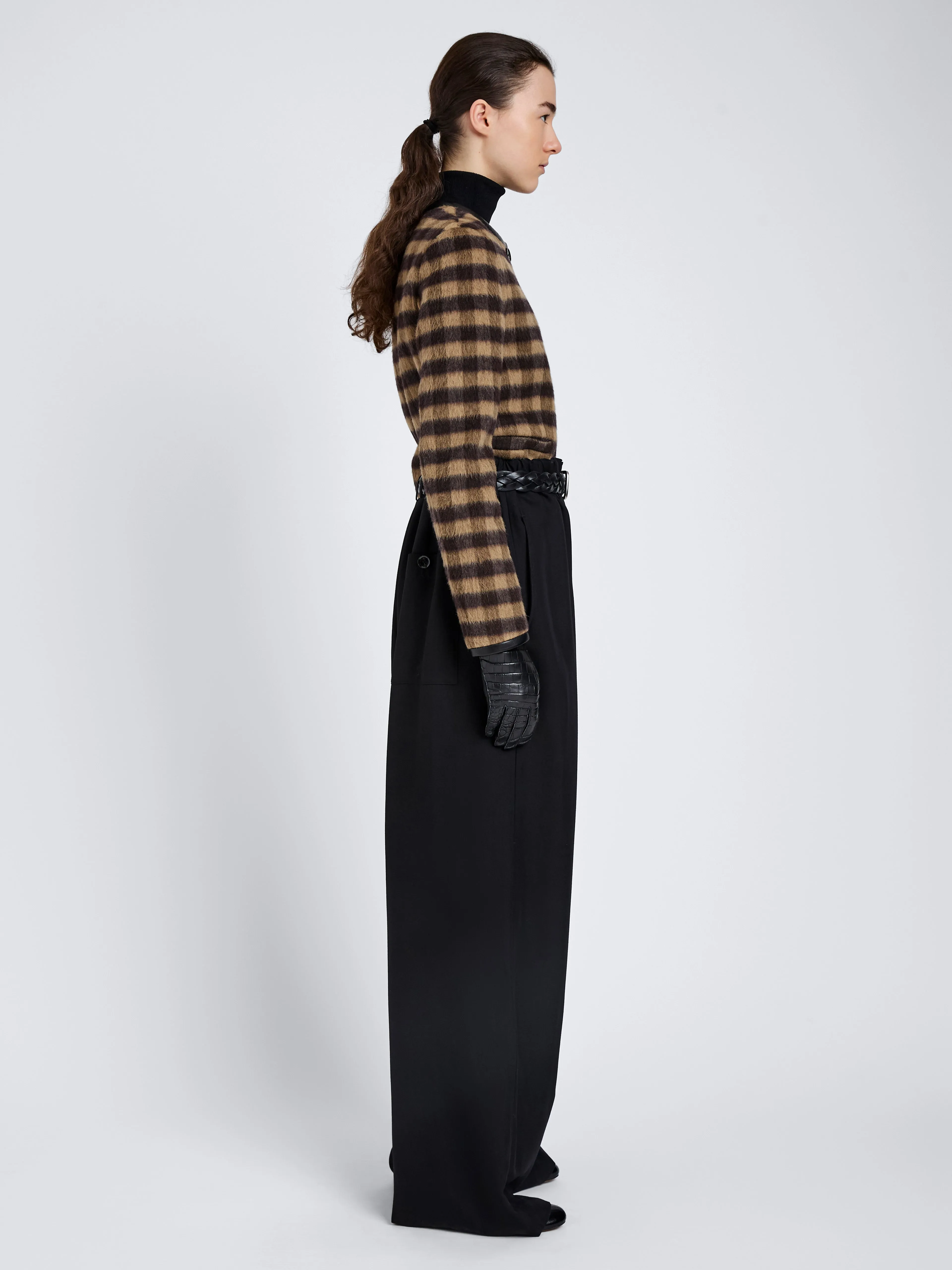 Helene Jacket in Plaid Double Face Cashmere sold by Proenza Schouler product image thumbnail 4