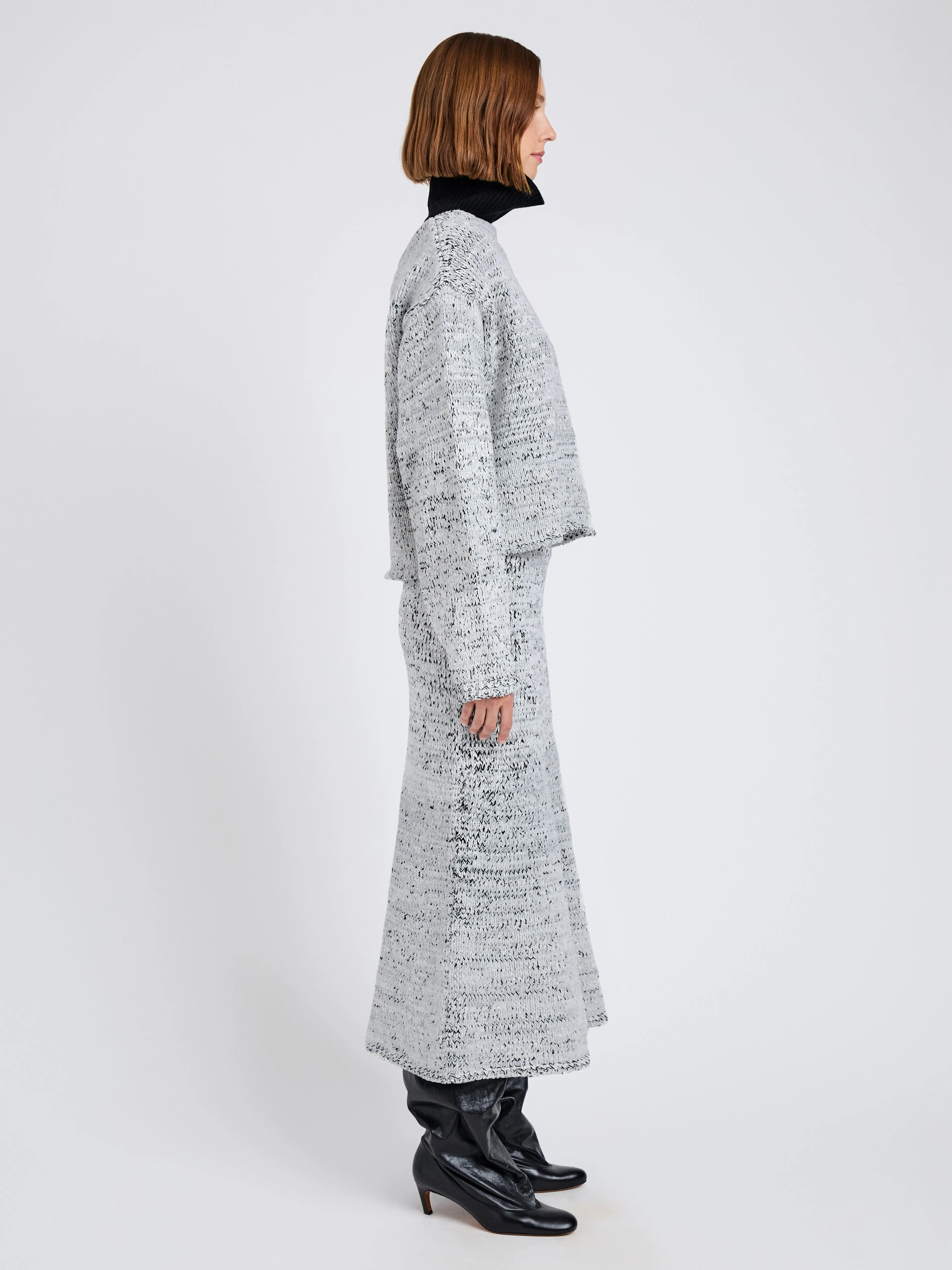 Maddox Sweater in Marled Cotton sold by Proenza Schouler product image thumbnail 4