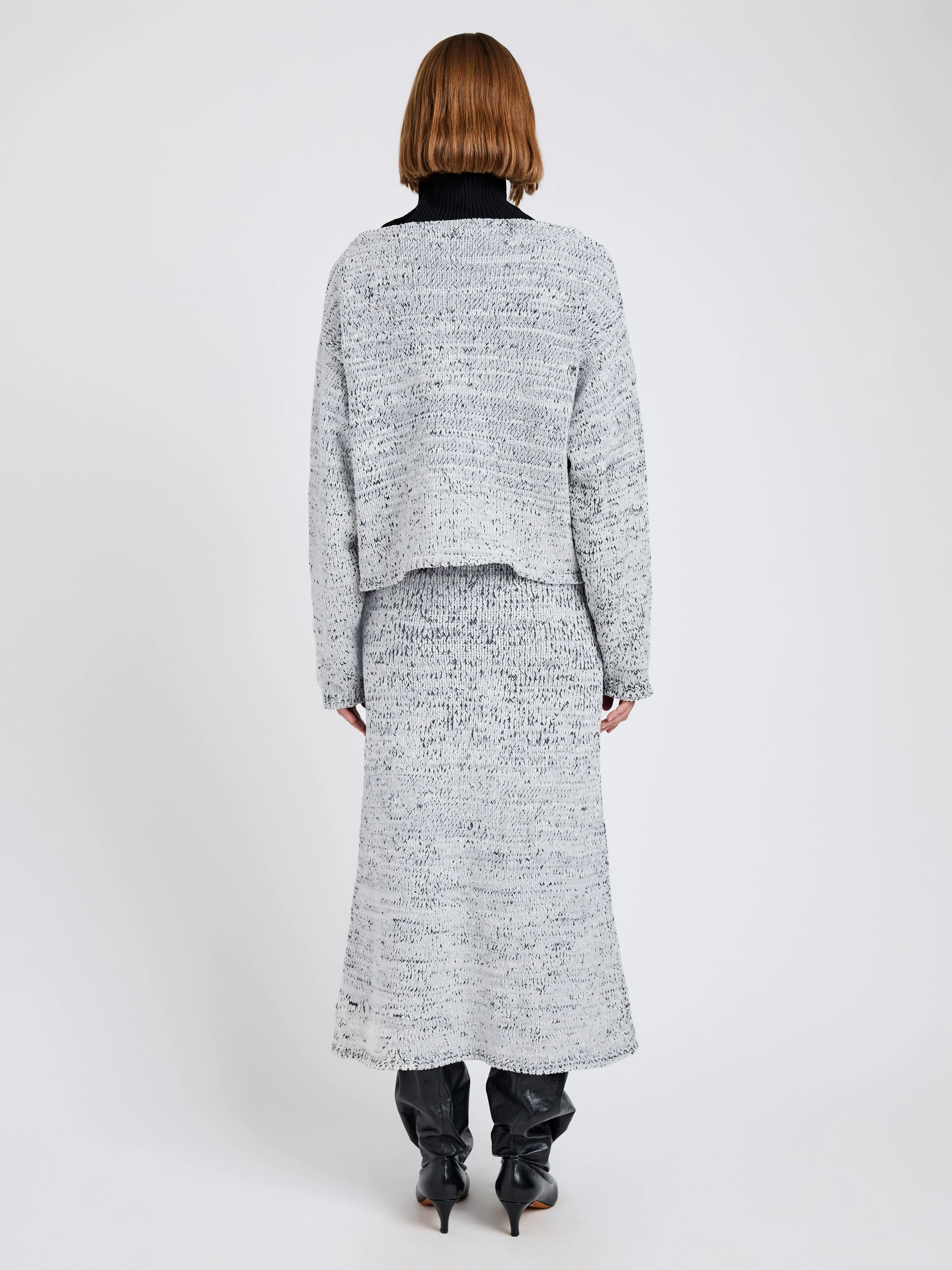 Maddox Sweater in Marled Cotton sold by Proenza Schouler product image thumbnail 5