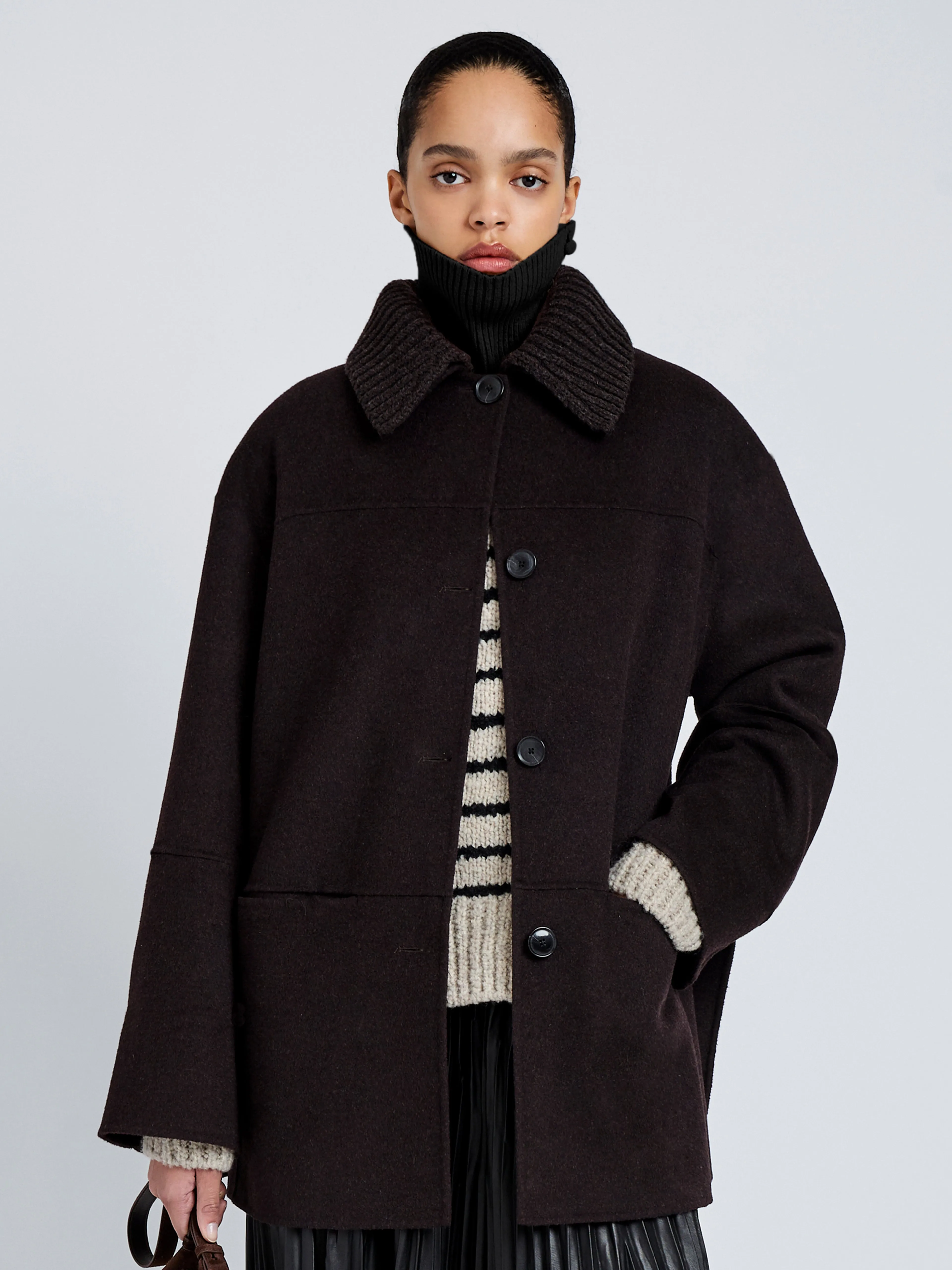 Lisa Coat in Double Face Wool sold by Proenza Schouler product image thumbnail 2
