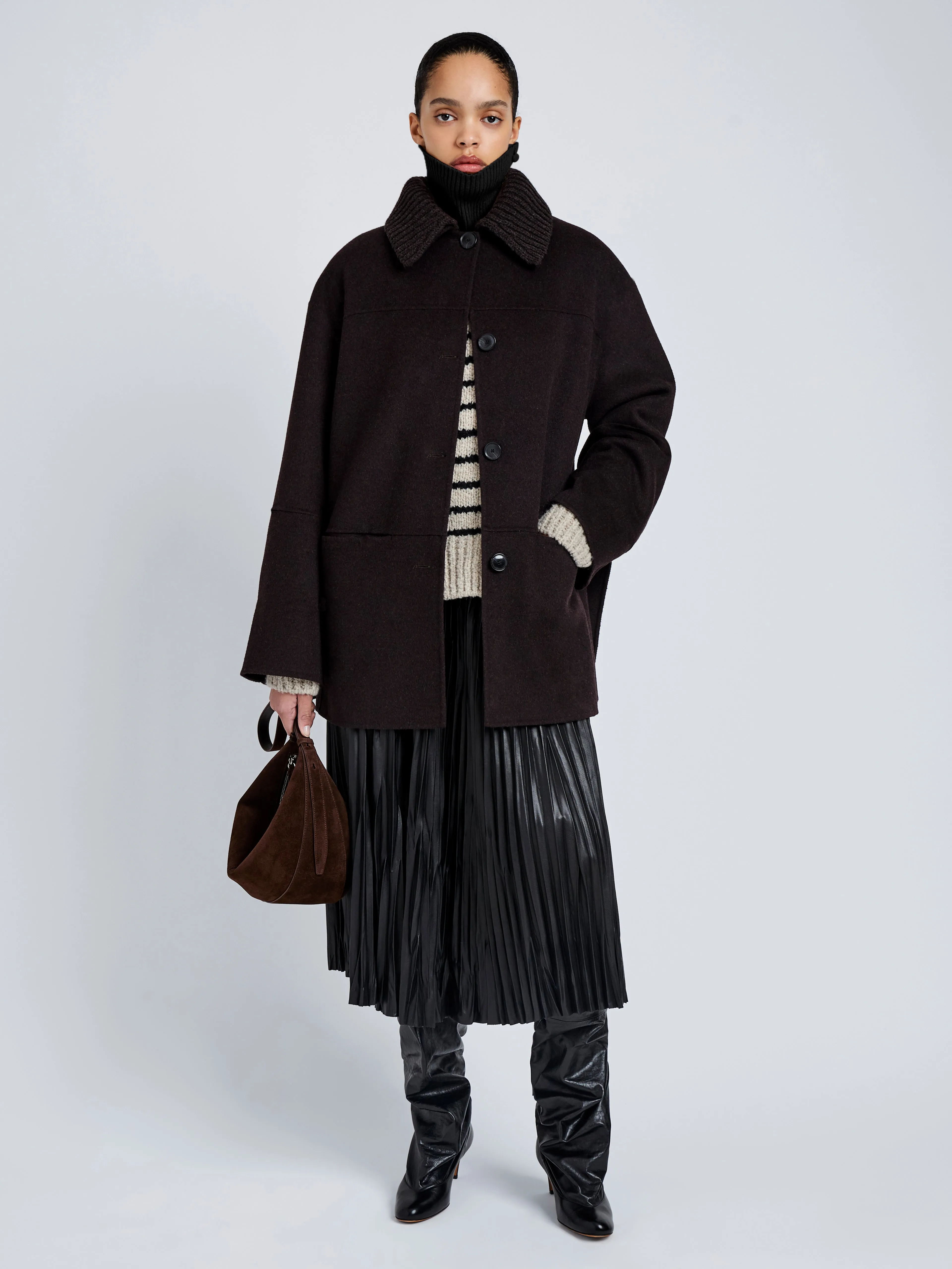 Lisa Coat in Double Face Wool sold by Proenza Schouler product image thumbnail 3