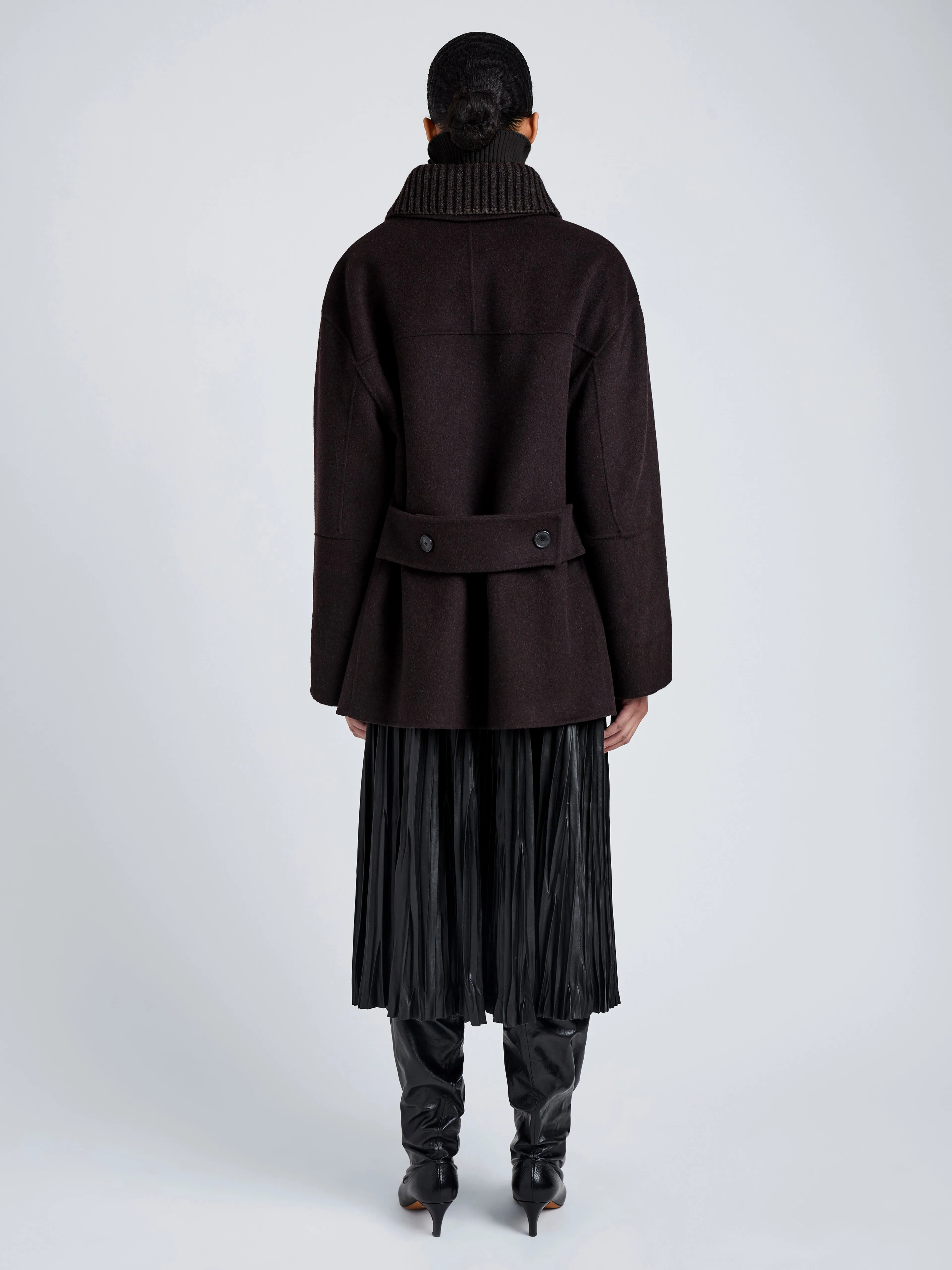 Lisa Coat in Double Face Wool sold by Proenza Schouler product image thumbnail 5
