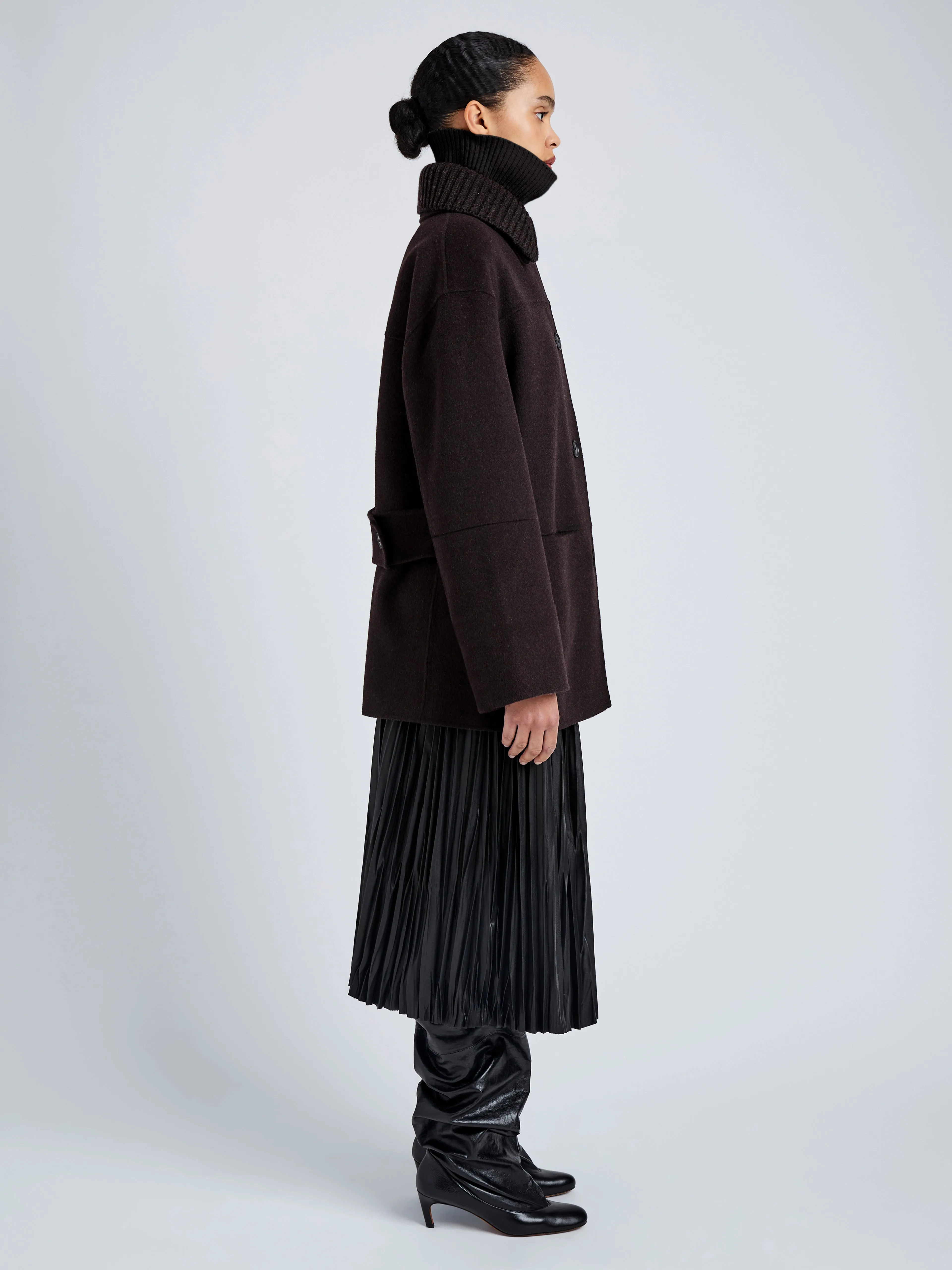Lisa Coat in Double Face Wool sold by Proenza Schouler product image thumbnail 4