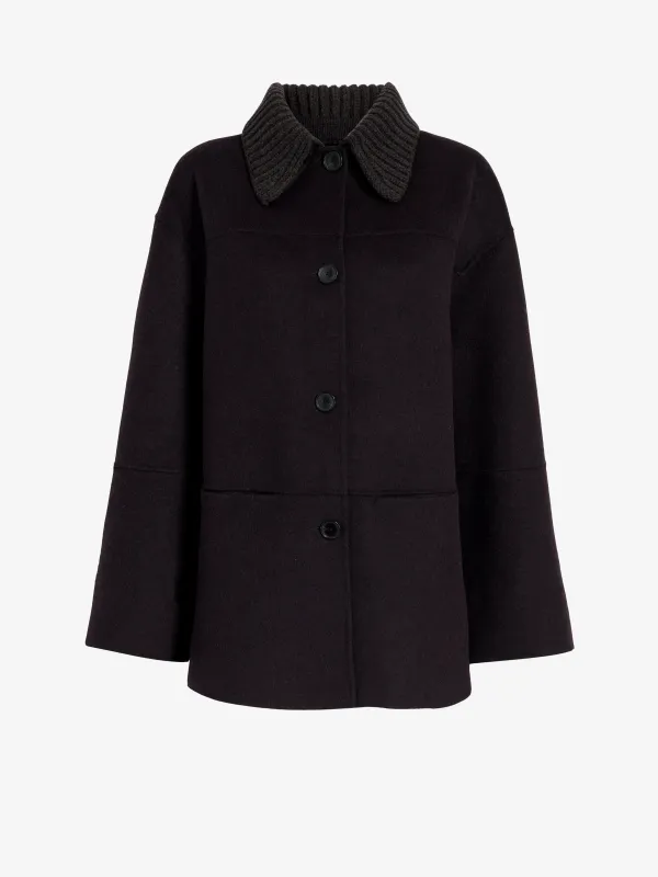 Lisa Coat in Double Face Wool made by Proenza Schouler