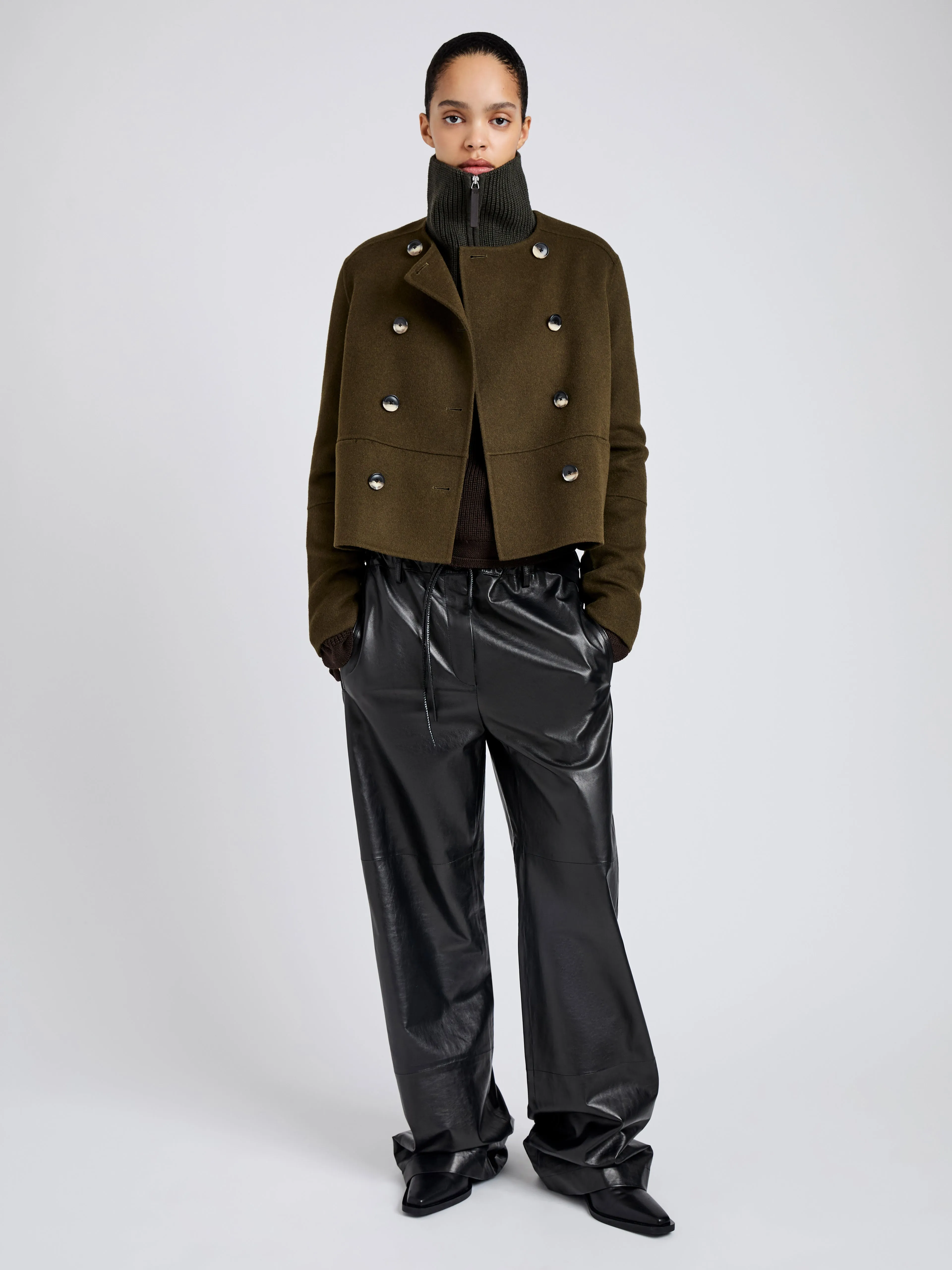 Courtney Jacket in Double Face Wool sold by Proenza Schouler product image thumbnail 3