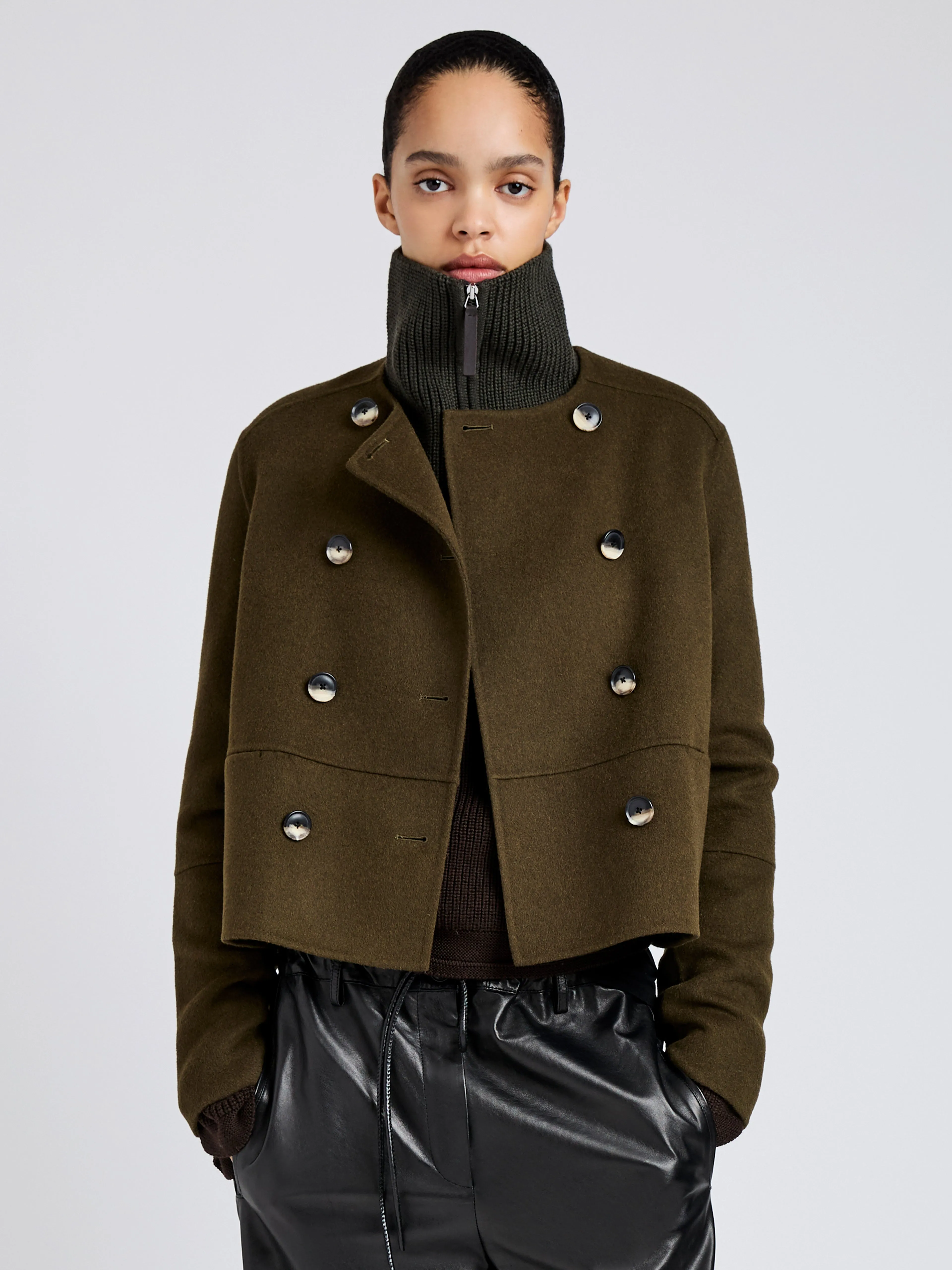 Courtney Jacket in Double Face Wool sold by Proenza Schouler product image thumbnail 2