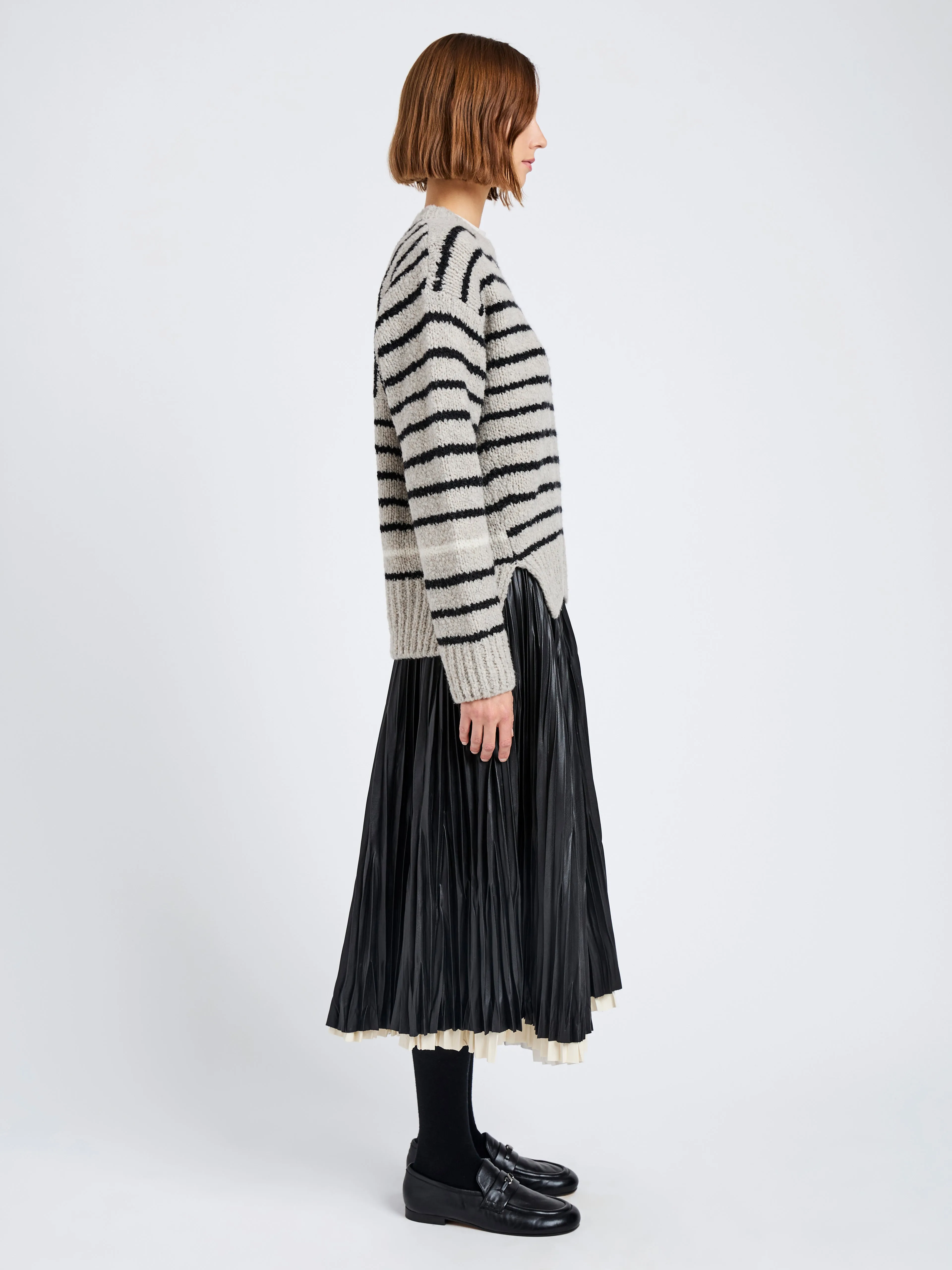 Leonie Sweater in Stripe Wool sold by Proenza Schouler product image thumbnail 4