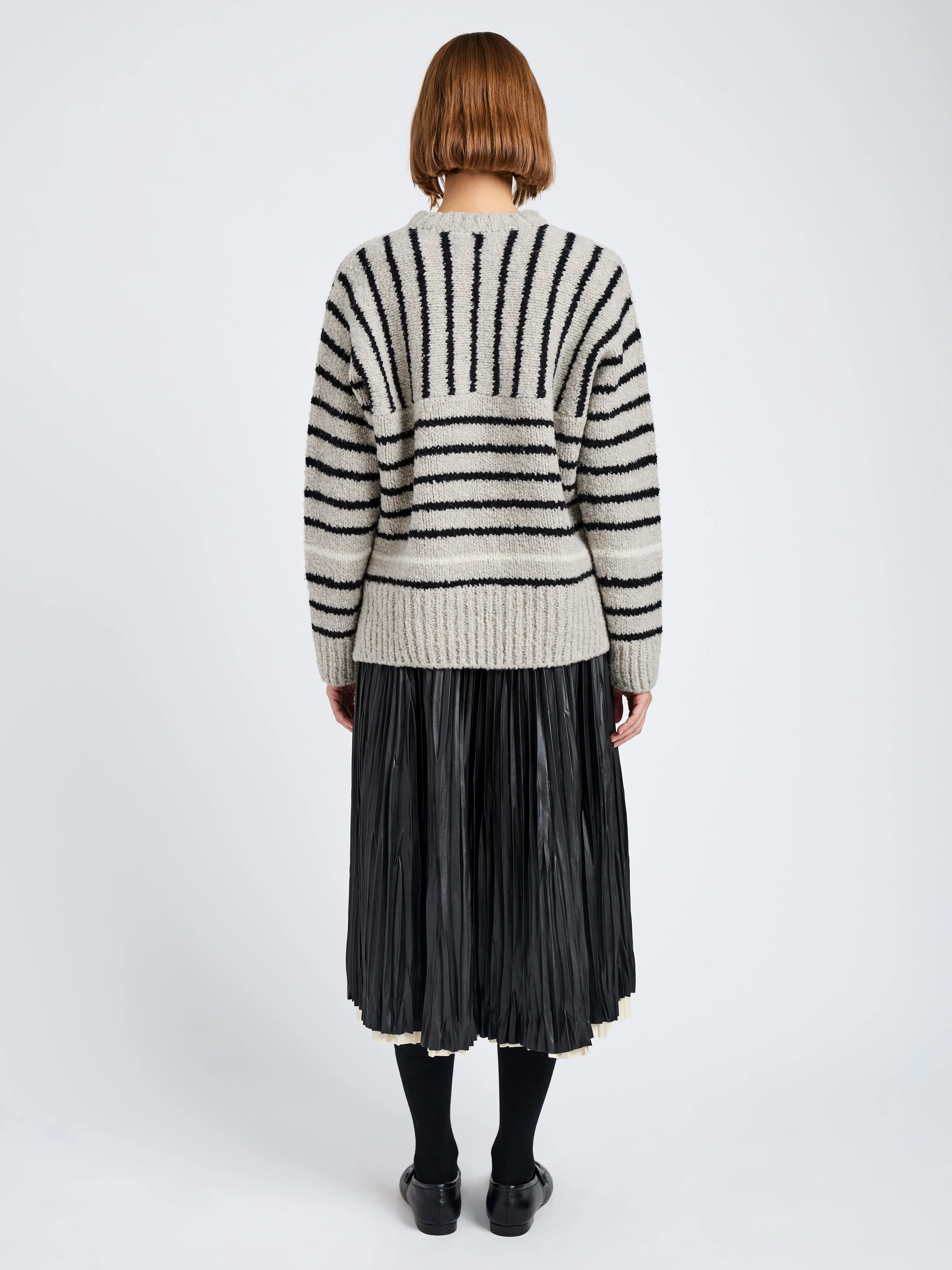 Leonie Sweater in Stripe Wool sold by Proenza Schouler product image thumbnail 5