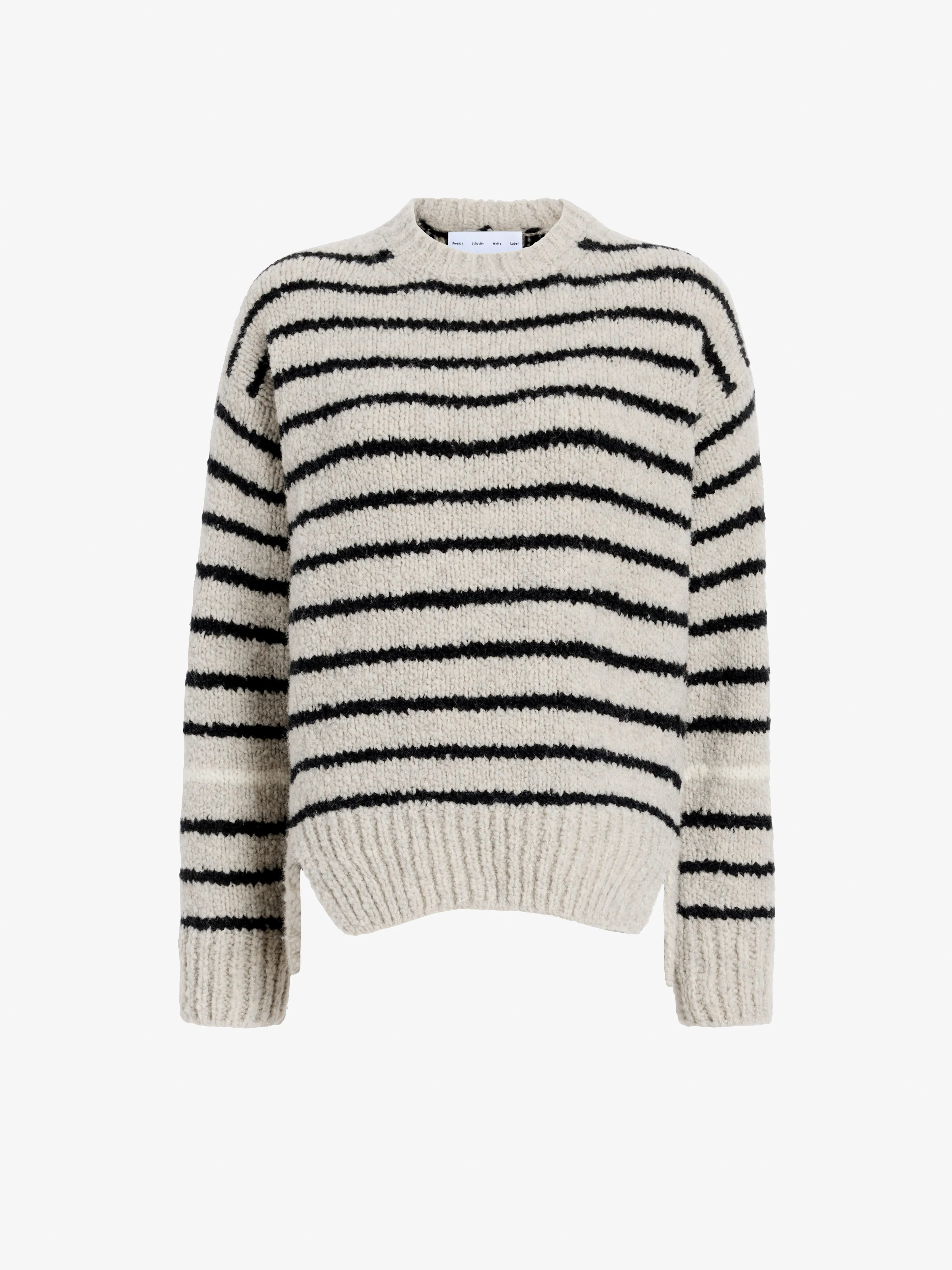 Leonie Sweater in Stripe Wool sold by Proenza Schouler