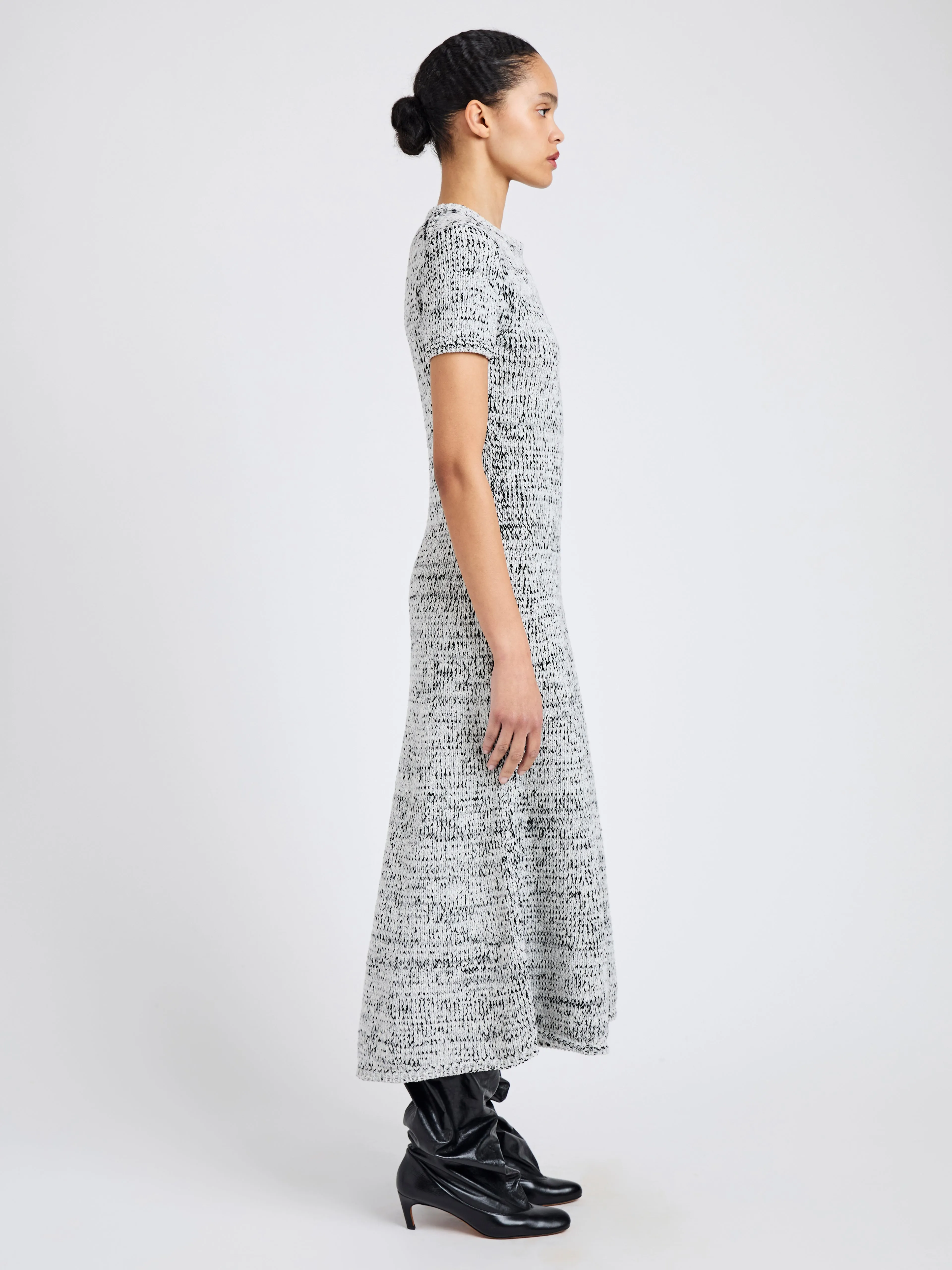 Mel Dress in Marled Cotton sold by Proenza Schouler product image thumbnail 3