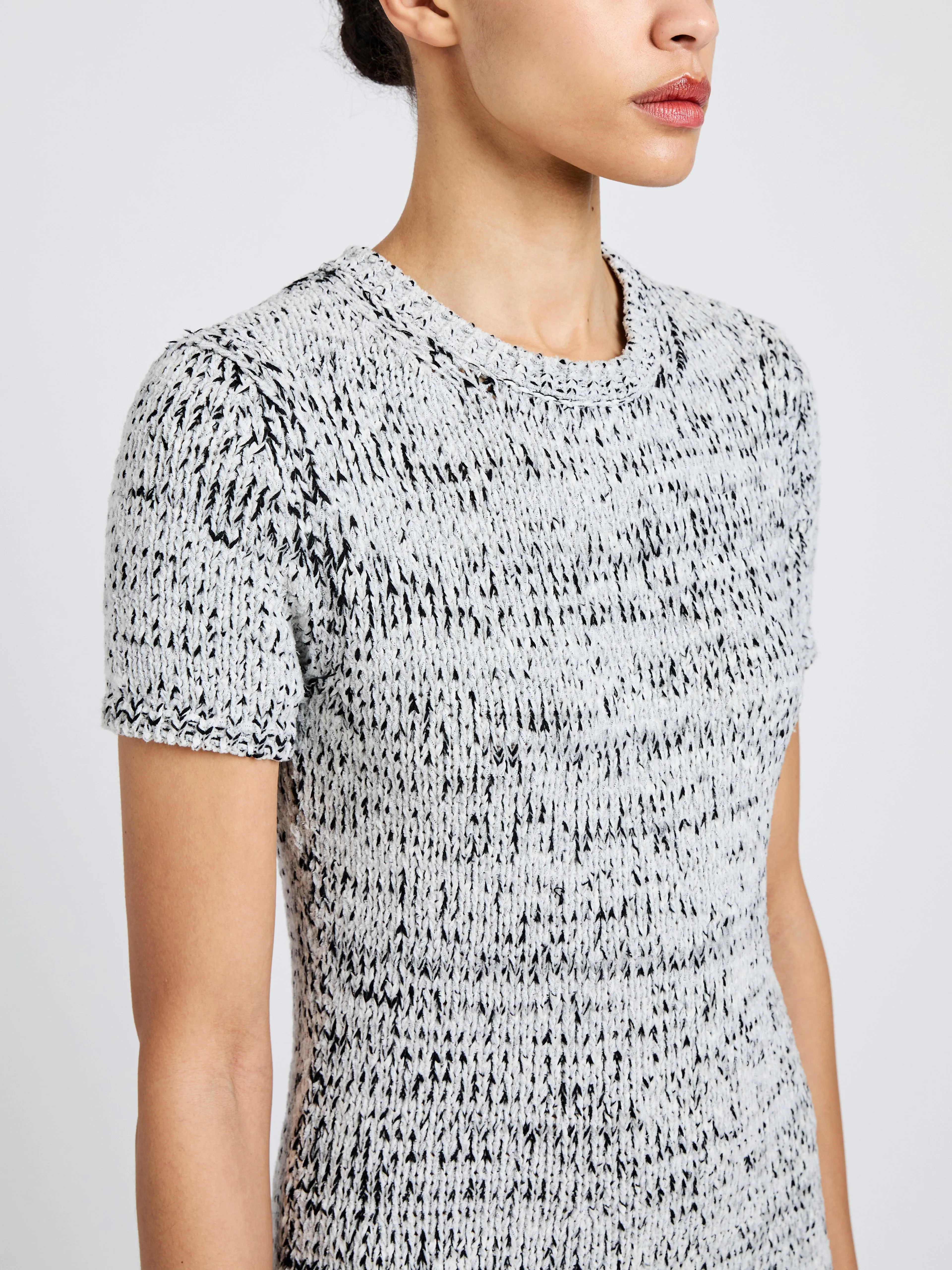 Mel Dress in Marled Cotton sold by Proenza Schouler product image thumbnail 5