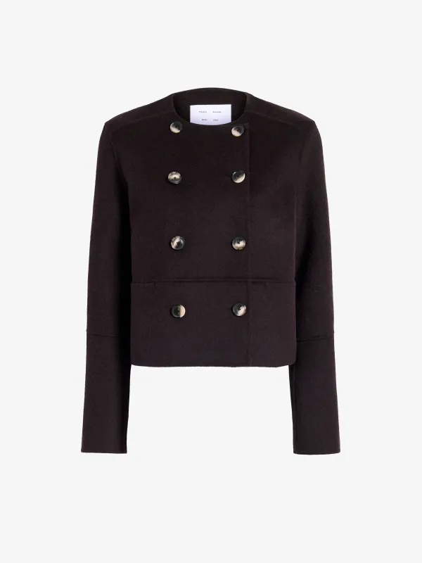 Courtney Jacket in Double Face Wool made by Proenza Schouler