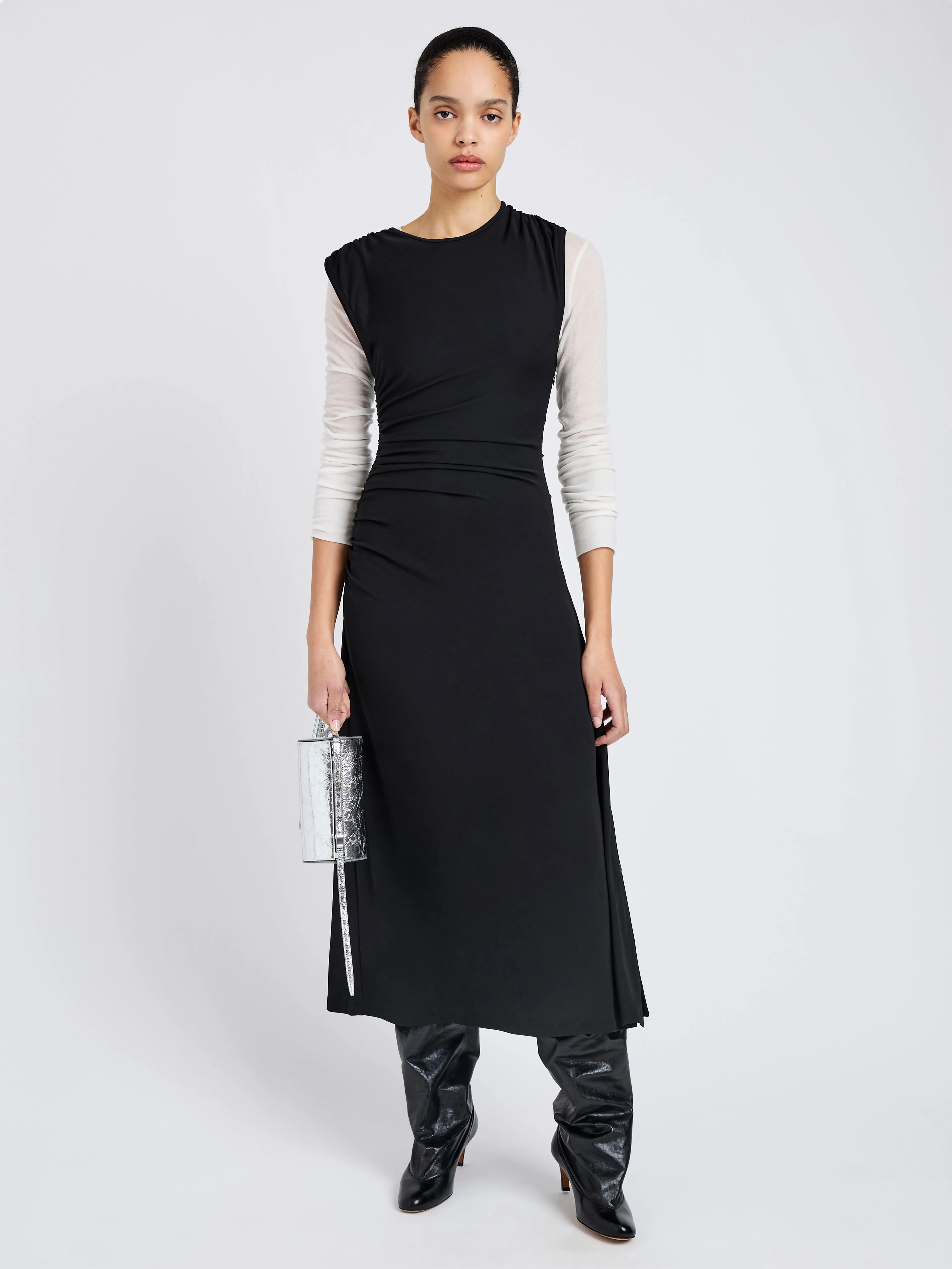 Mimi Dress in Crepe Jersey sold by Proenza Schouler product image thumbnail 2