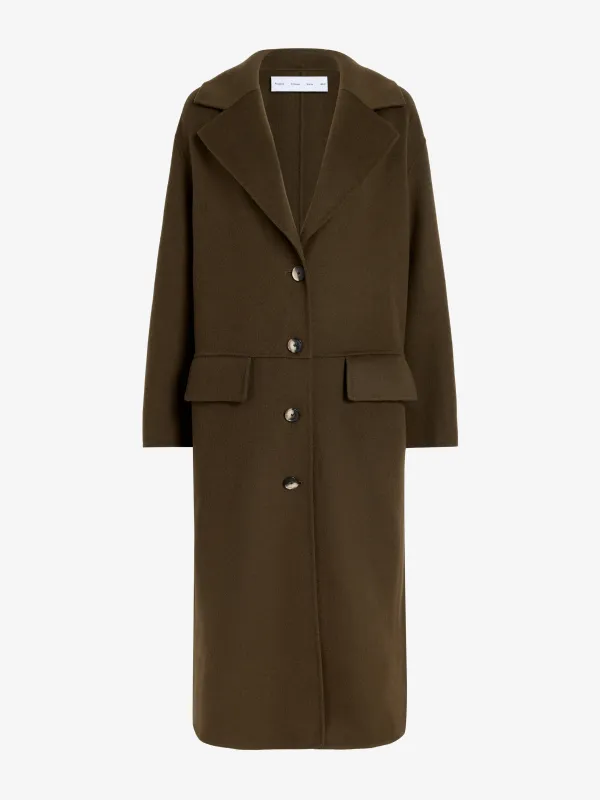 Tammy Coat in Double Face Wool made by Proenza Schouler