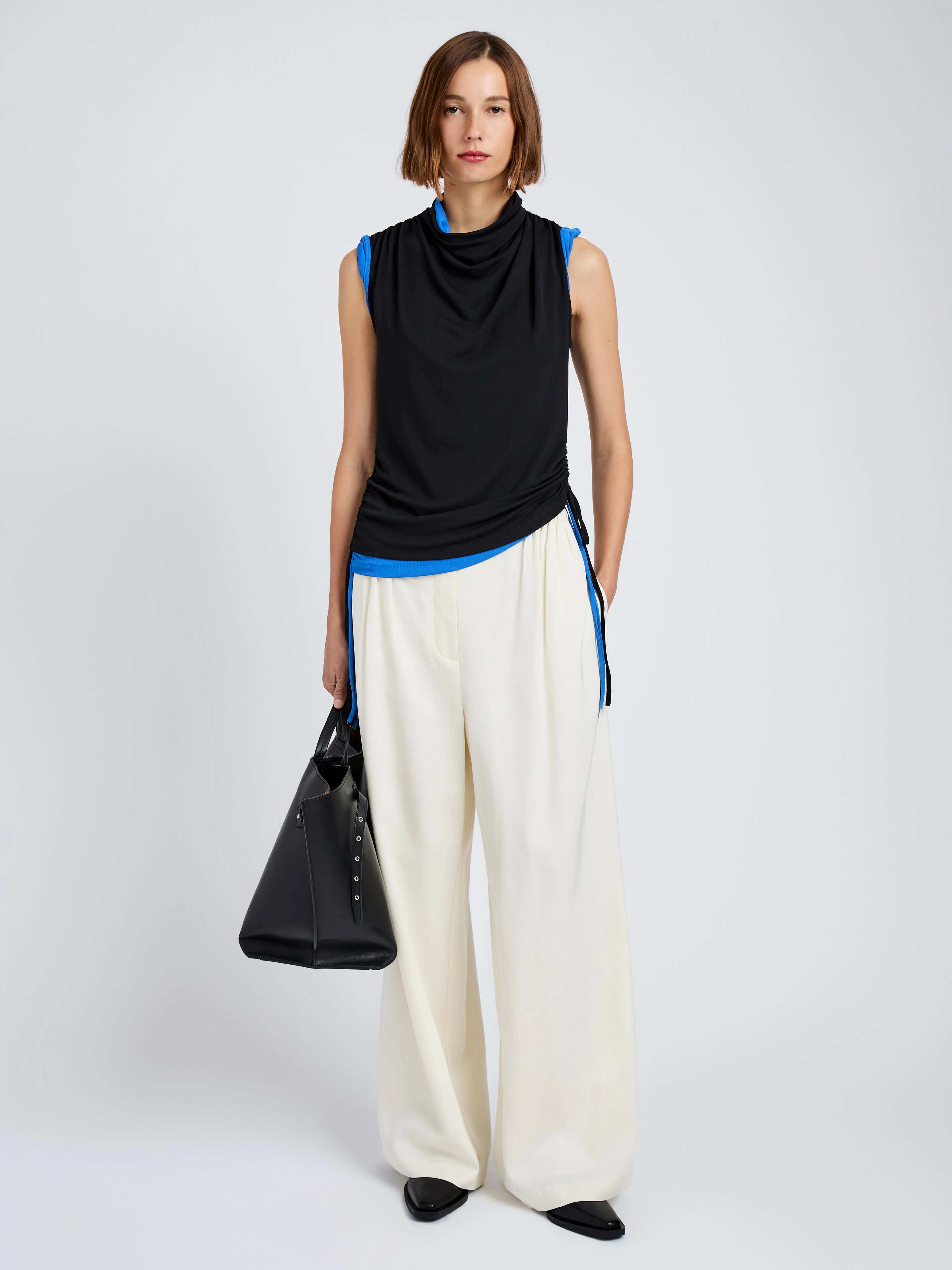 Elna Top in Crepe Jersey sold by Proenza Schouler product image thumbnail 3