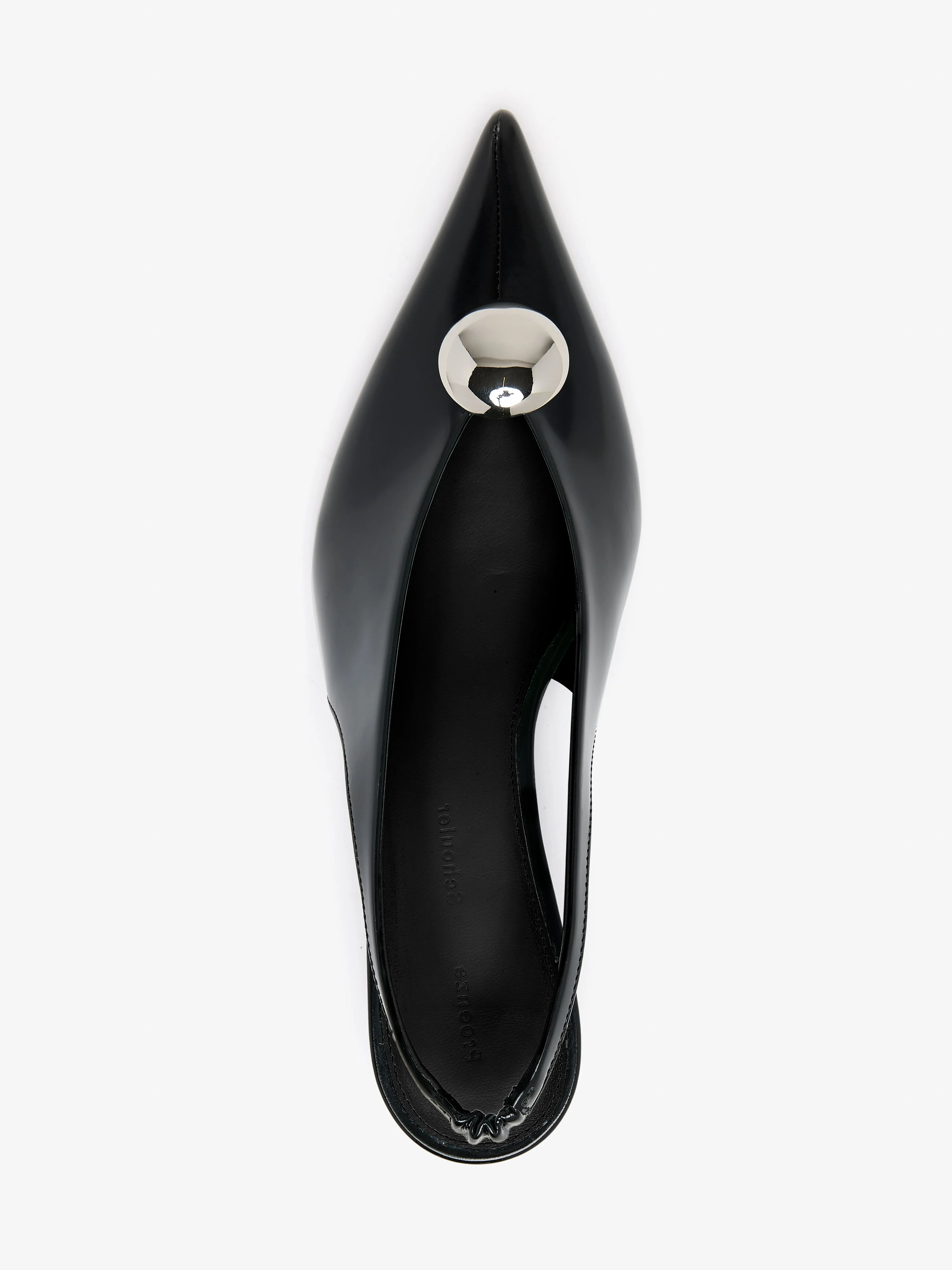 Dome Slash Slingbacks in Polished Calf sold by Proenza Schouler product image thumbnail 3