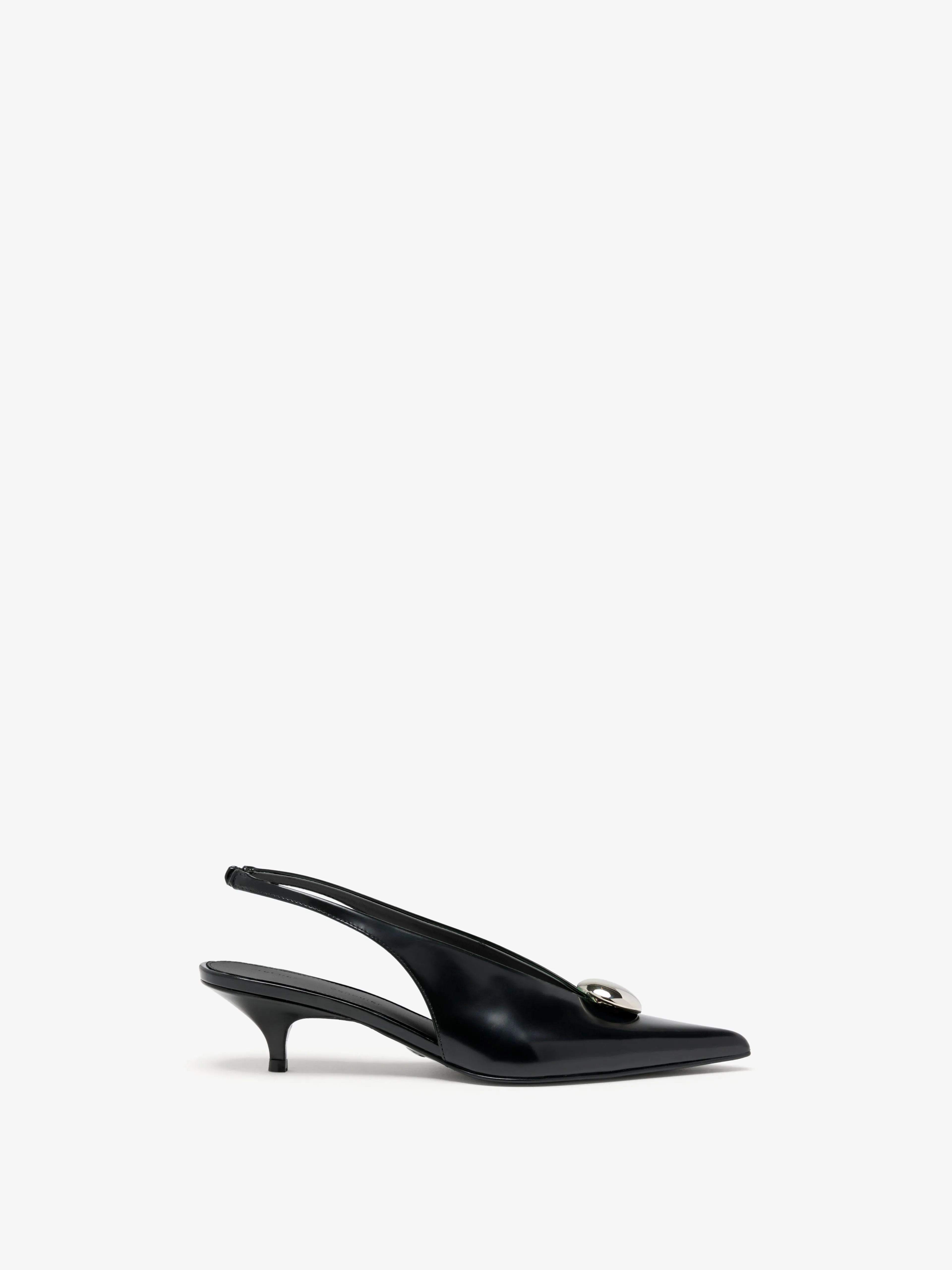 Dome Slash Slingbacks in Polished Calf sold by Proenza Schouler