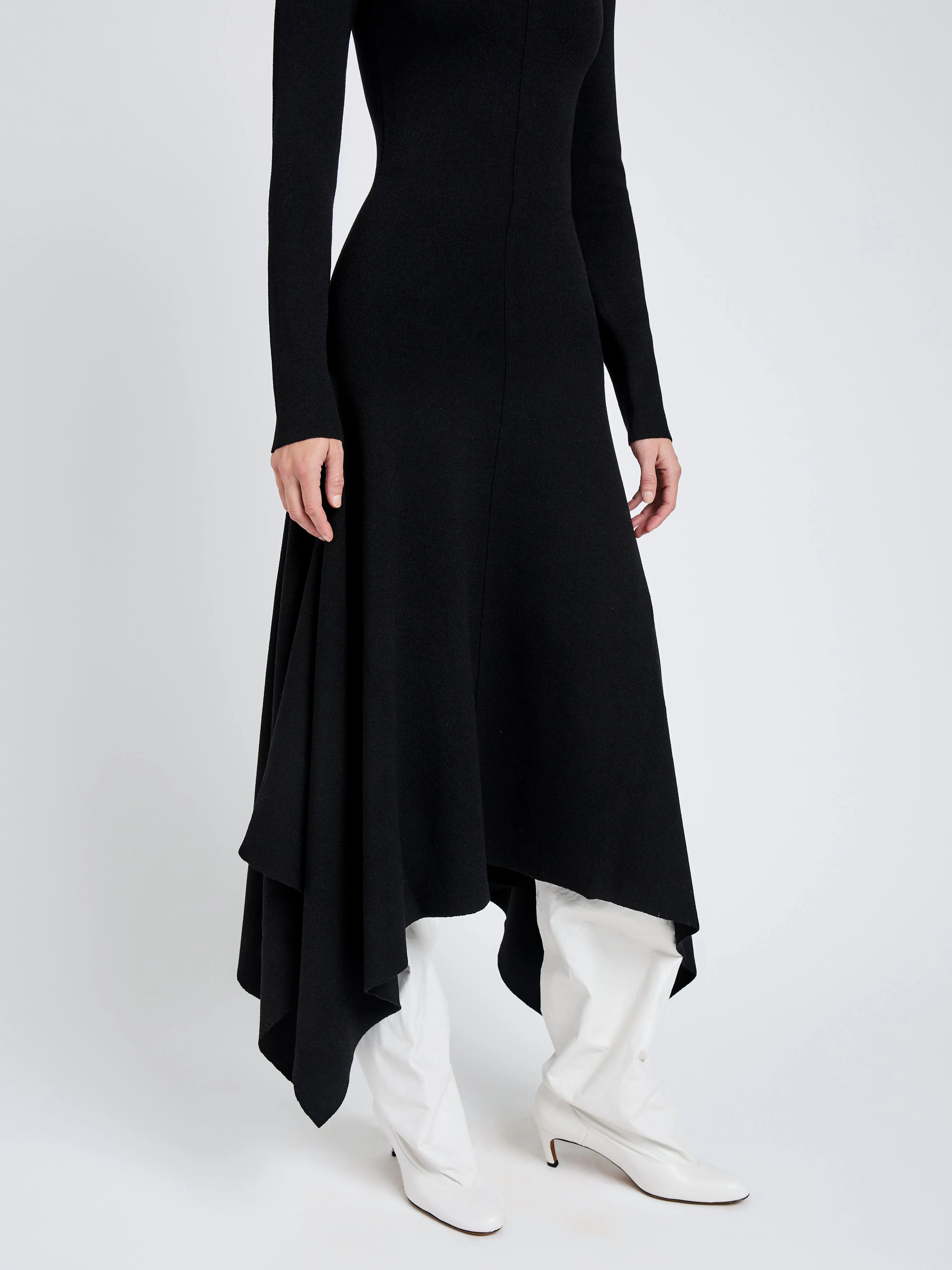 Romi Dress in Textured Sculpted Viscose sold by Proenza Schouler product image thumbnail 5