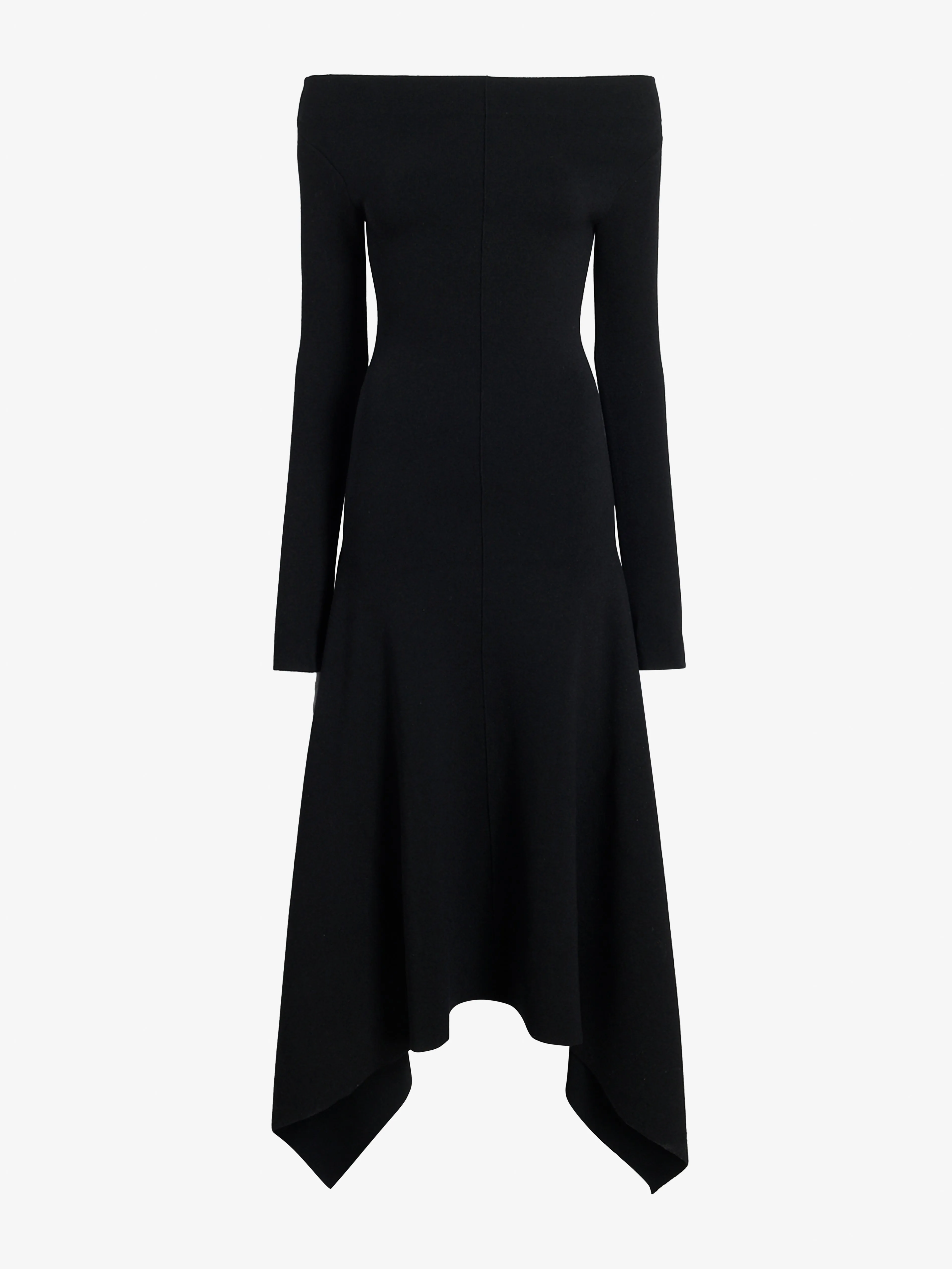 Romi Dress in Textured Sculpted Viscose sold by Proenza Schouler