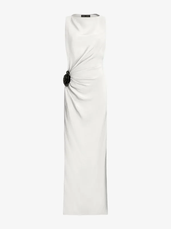 Indria Dress in Matte Double Crepe made by Proenza Schouler