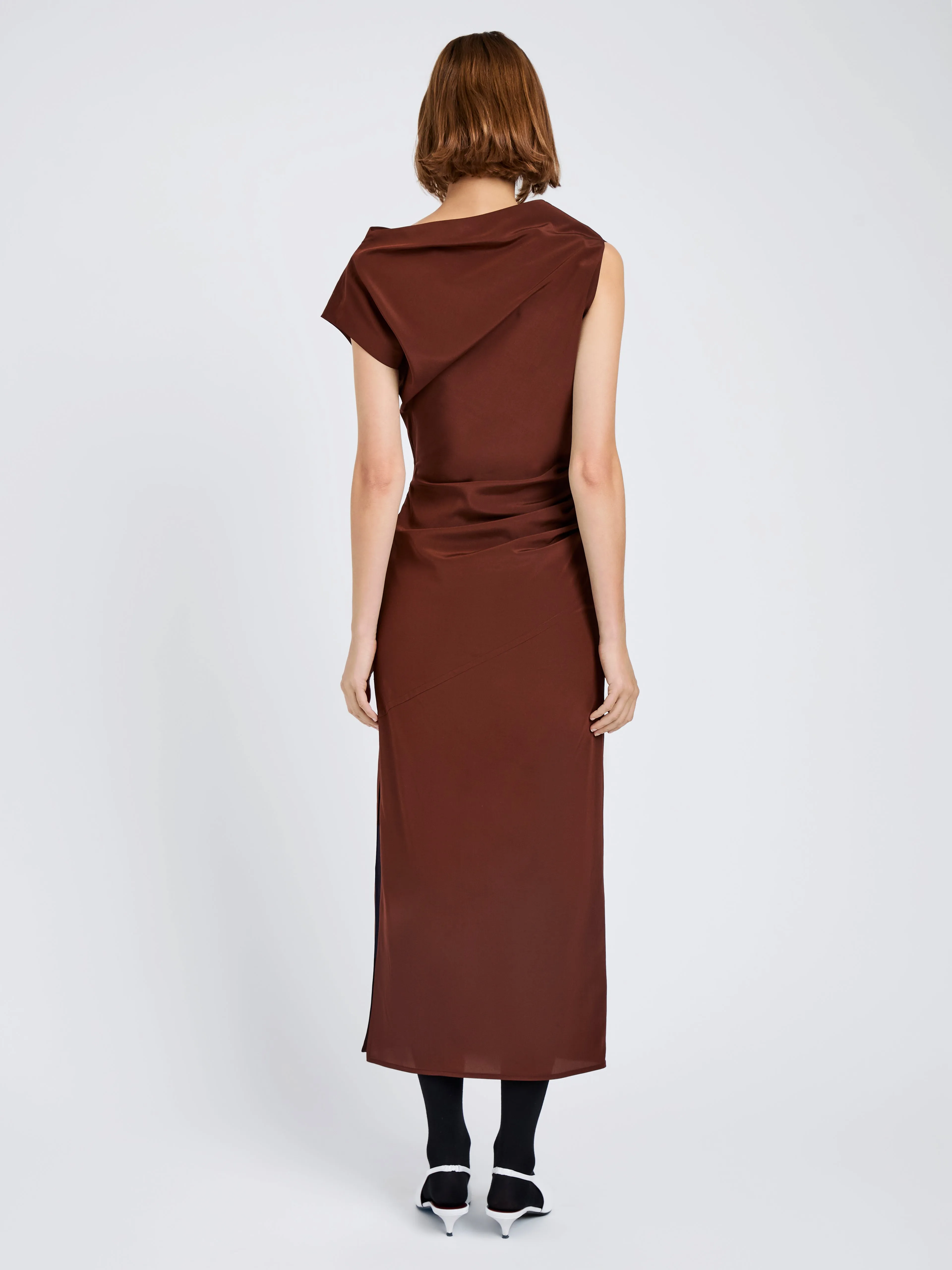 Tasa Dress in Silk Viscose sold by Proenza Schouler product image thumbnail 4