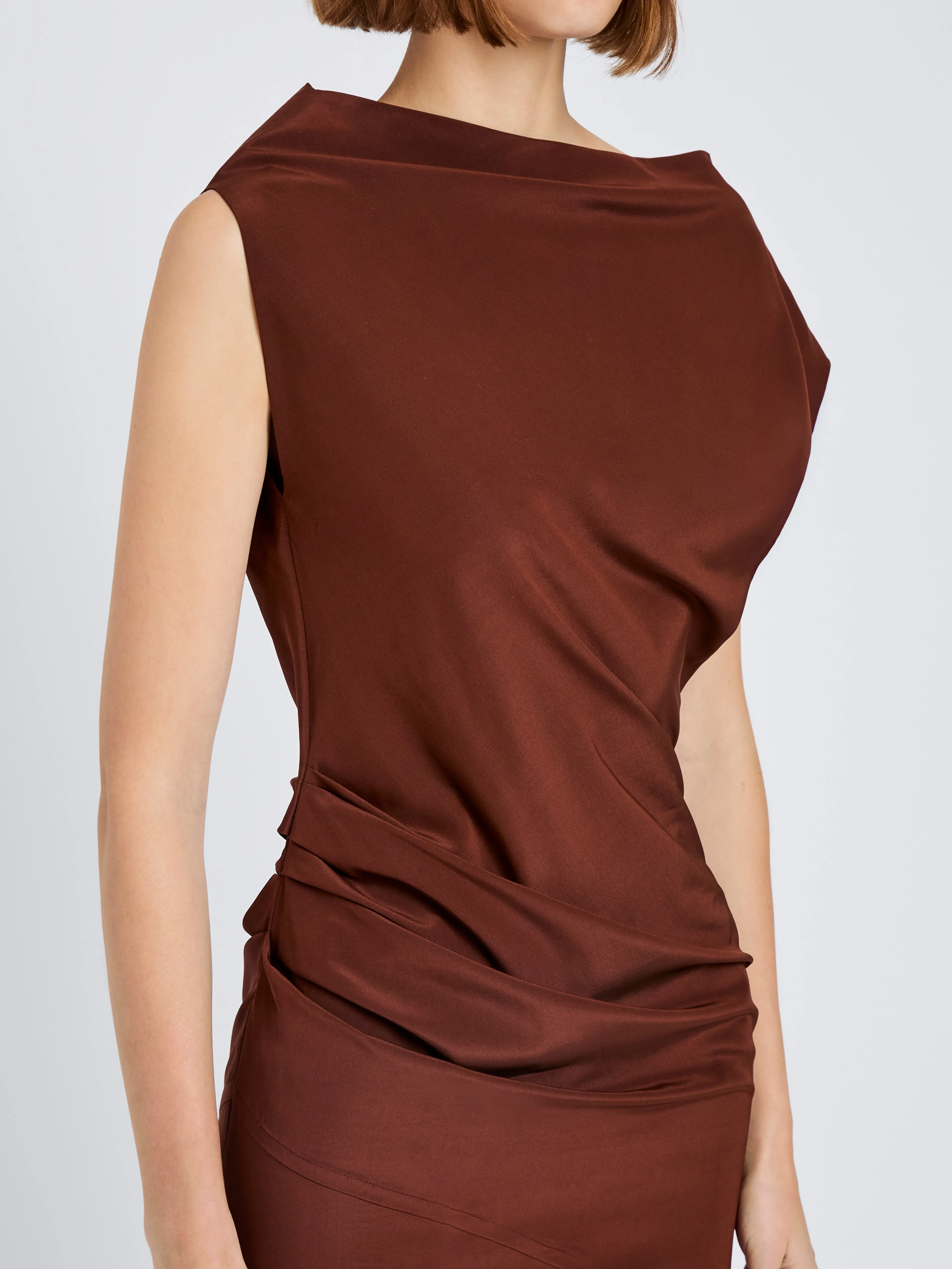 Tasa Dress in Silk Viscose sold by Proenza Schouler product image thumbnail 5