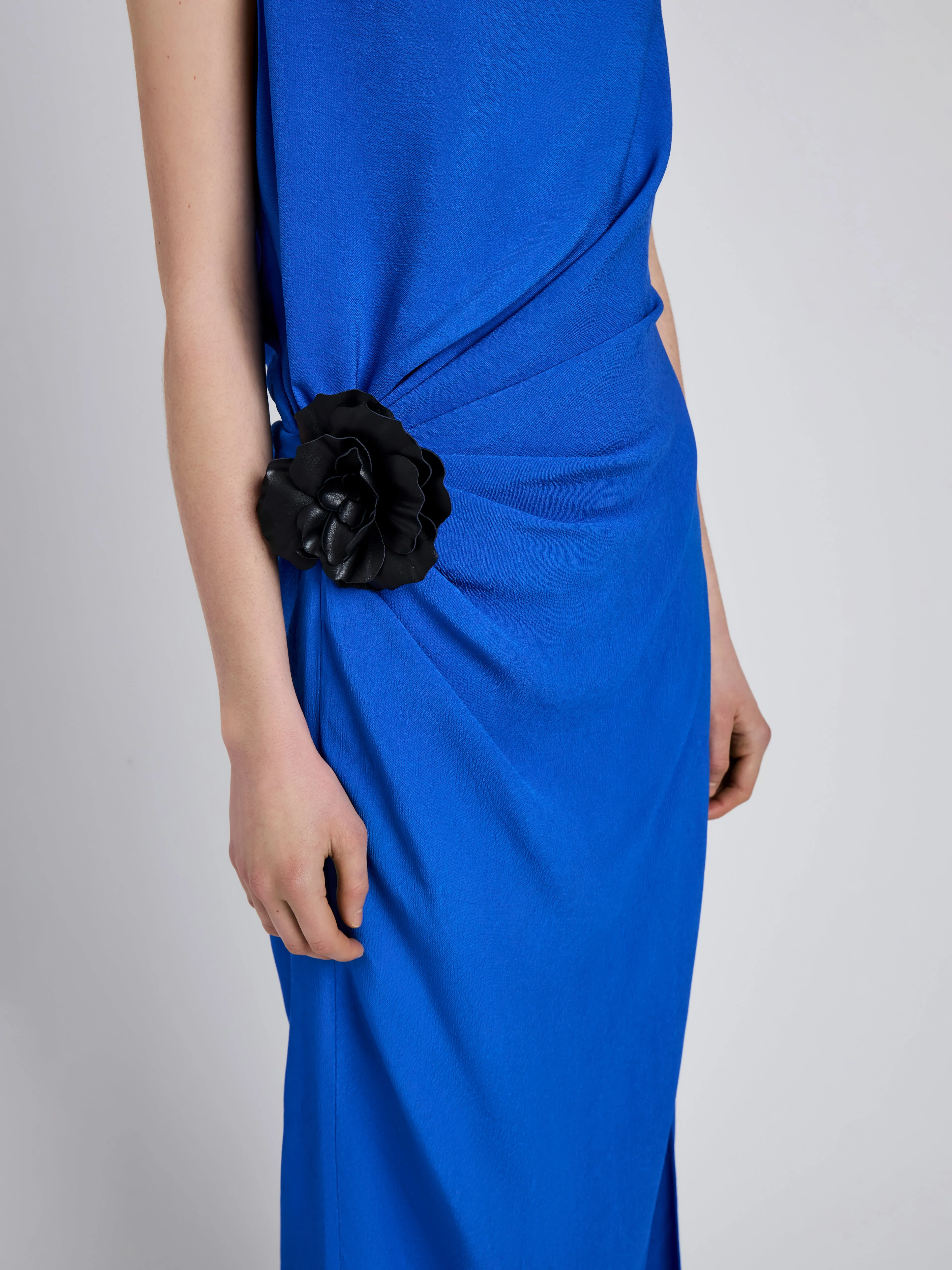 Indria Dress in Matte Double Crepe sold by Proenza Schouler product image thumbnail 5