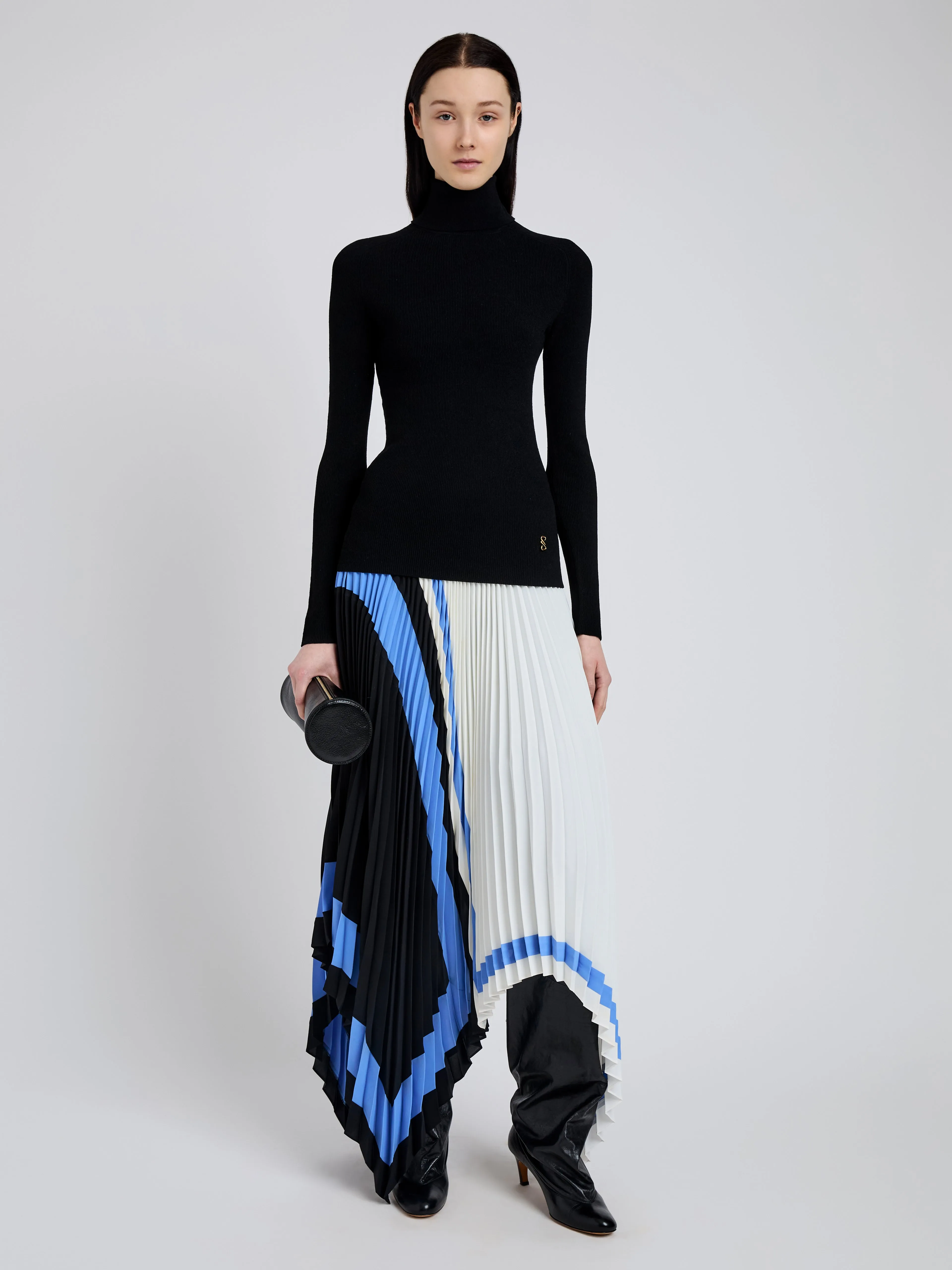 Emilia Skirt in Technical Crepe sold by Proenza Schouler product image thumbnail 2