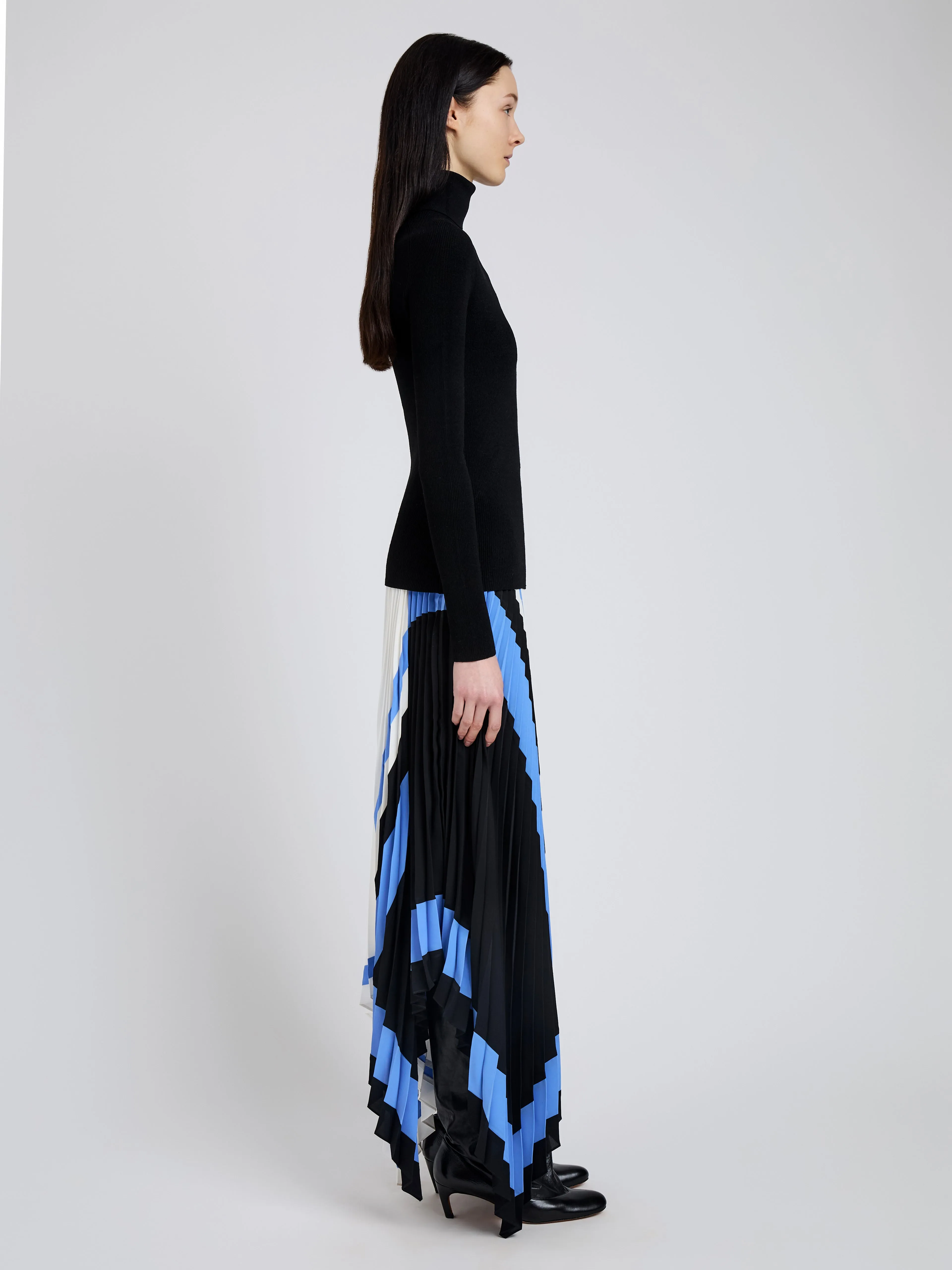 Emilia Skirt in Technical Crepe sold by Proenza Schouler product image thumbnail 3