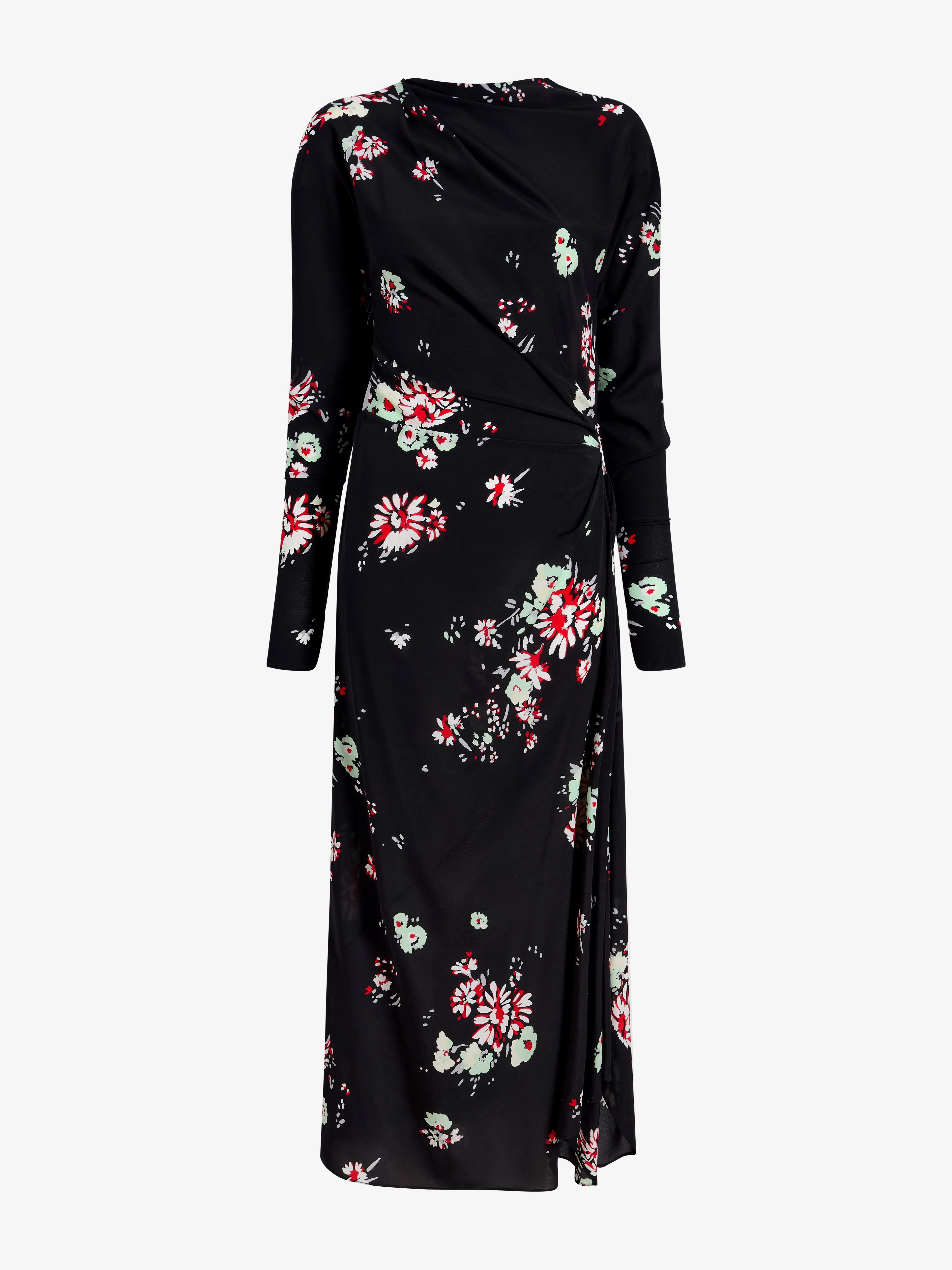 Trudie Dress in Printed Silk Viscose sold by Proenza Schouler