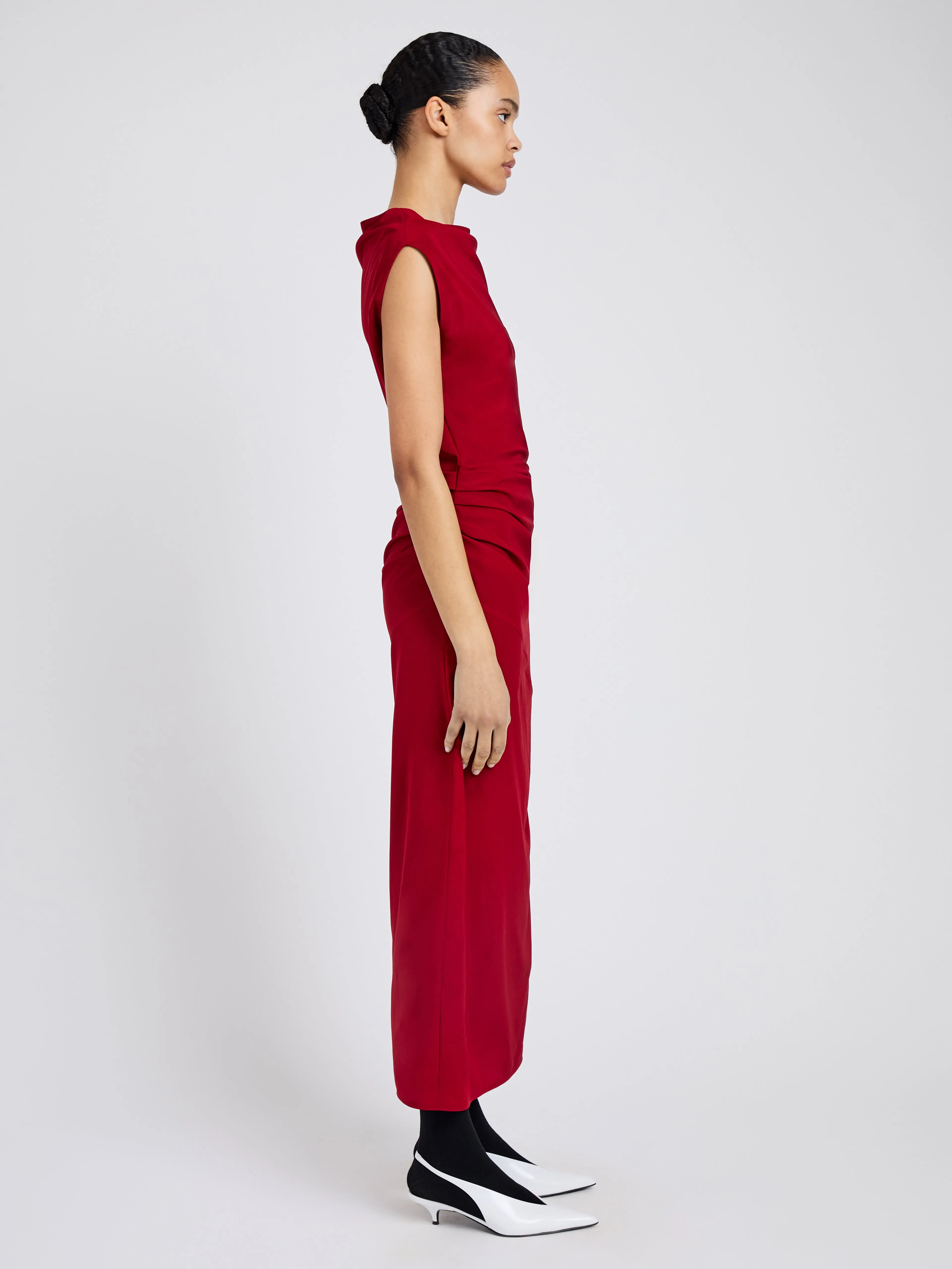 Tasa Dress in Silk Viscose sold by Proenza Schouler product image thumbnail 3