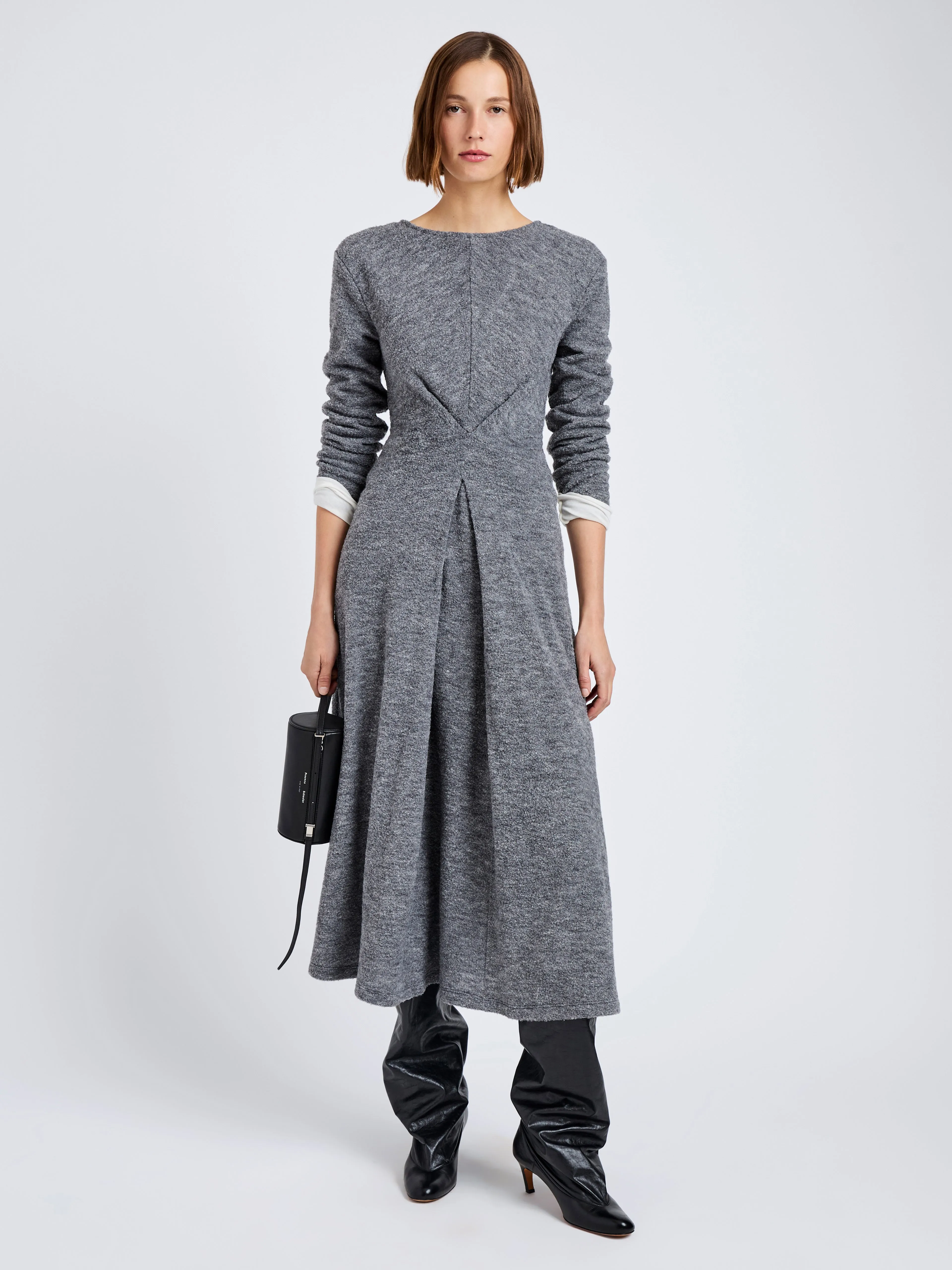 Sai Dress in Wool Jersey sold by Proenza Schouler product image thumbnail 2