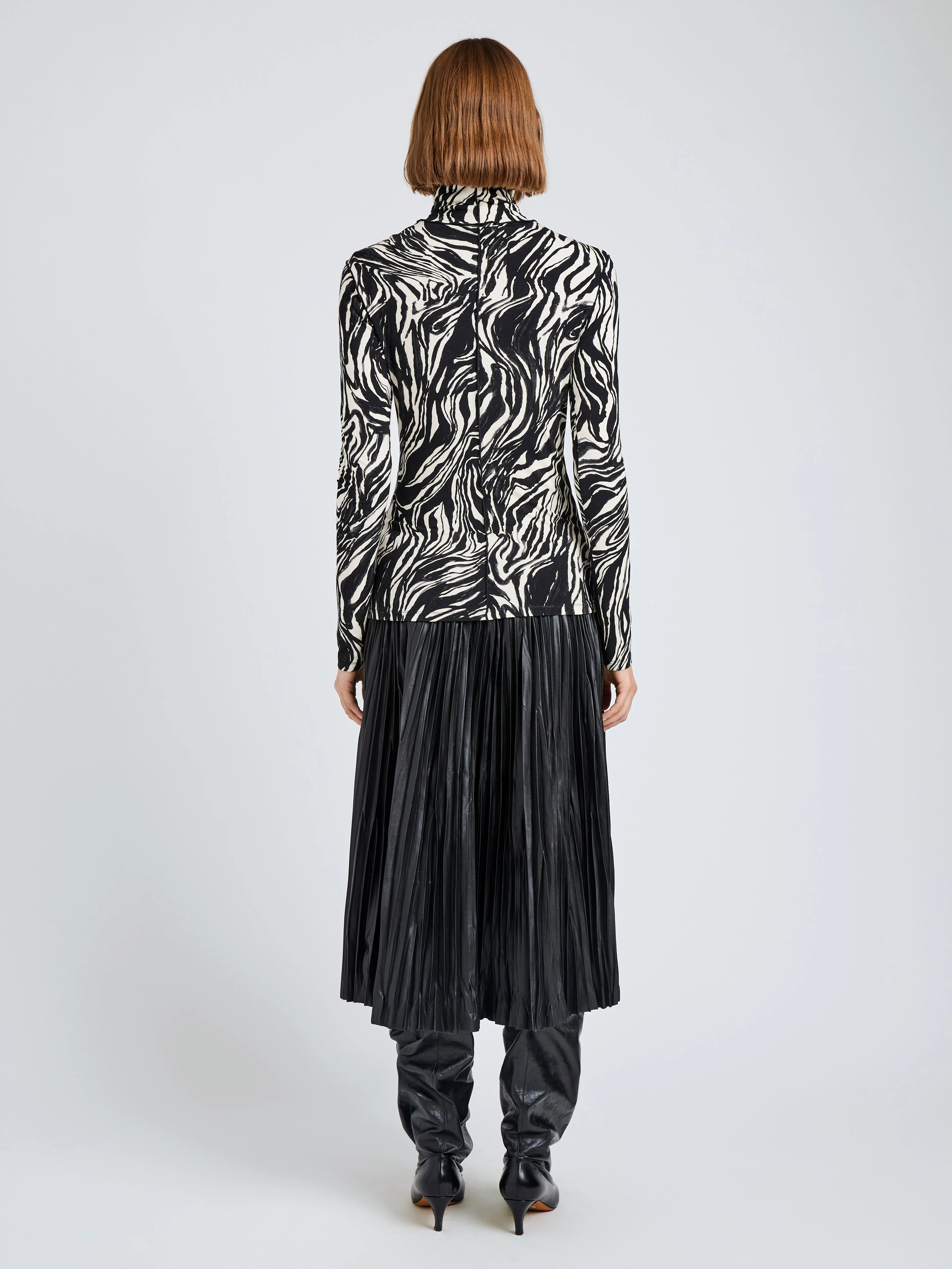 Audrey Top in Marble Jersey sold by Proenza Schouler product image thumbnail 5