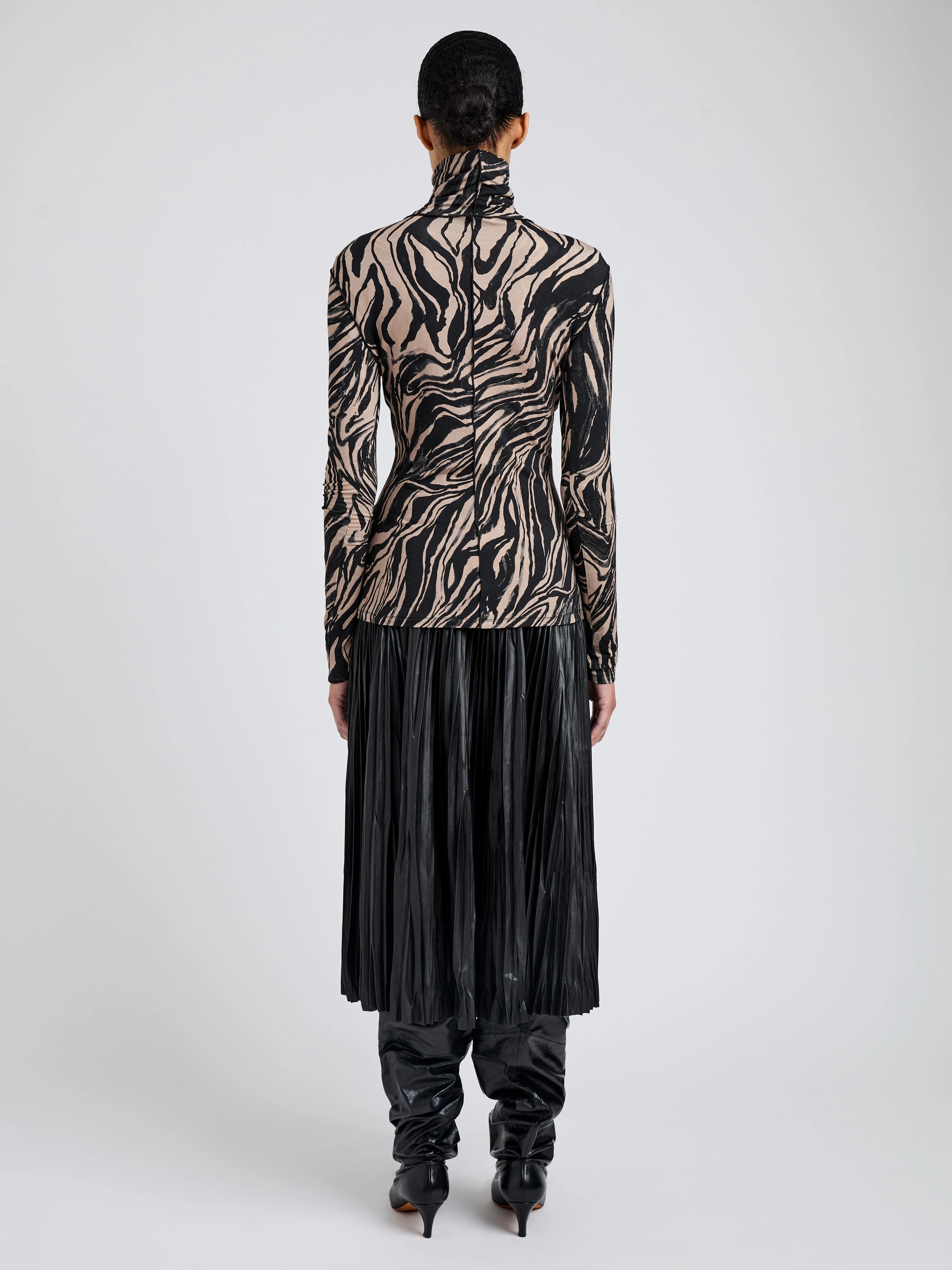 Audrey Top in Marble Jersey sold by Proenza Schouler product image thumbnail 5