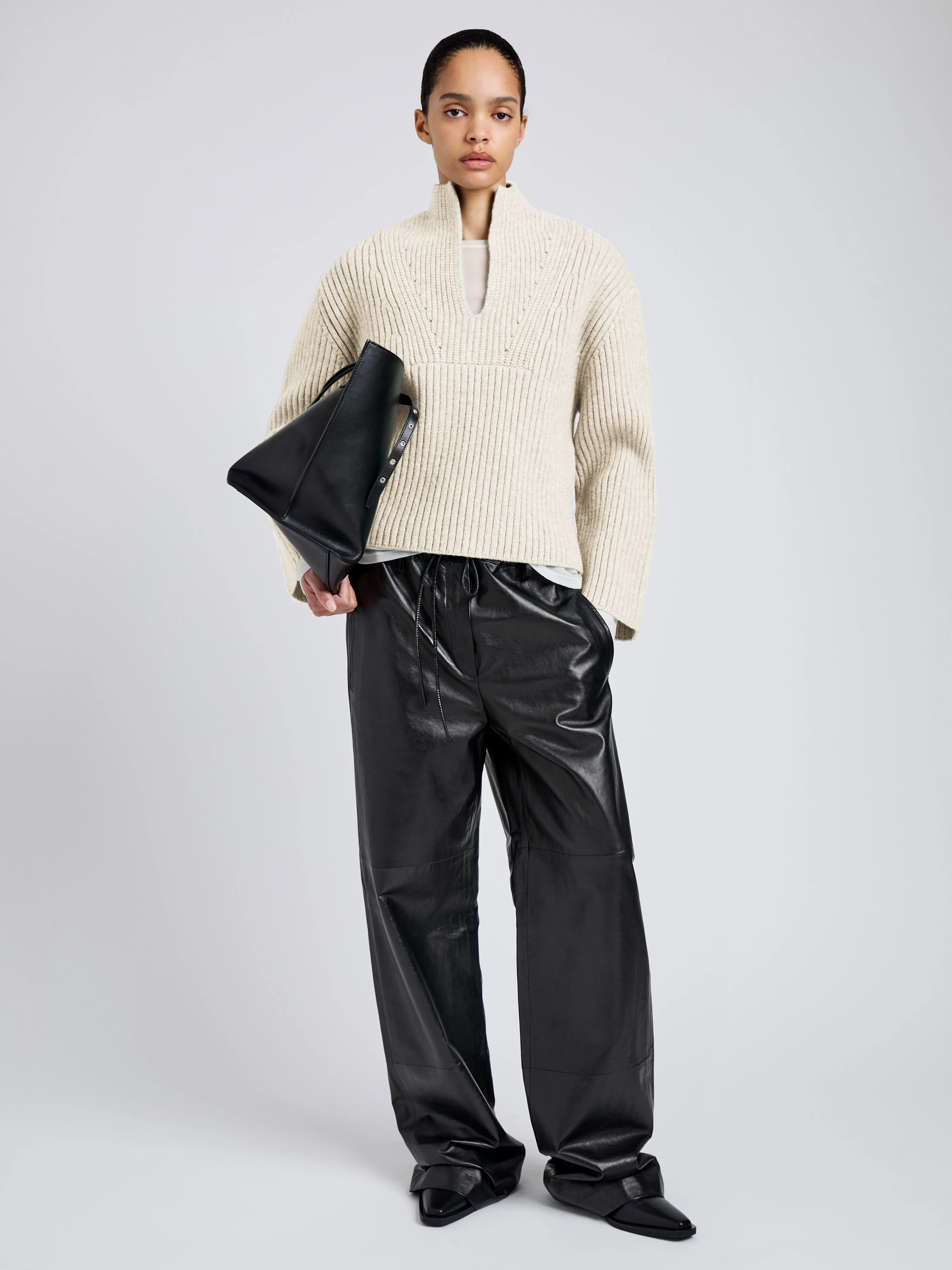 Meron Sweater in Melange Merino sold by Proenza Schouler product image thumbnail 3