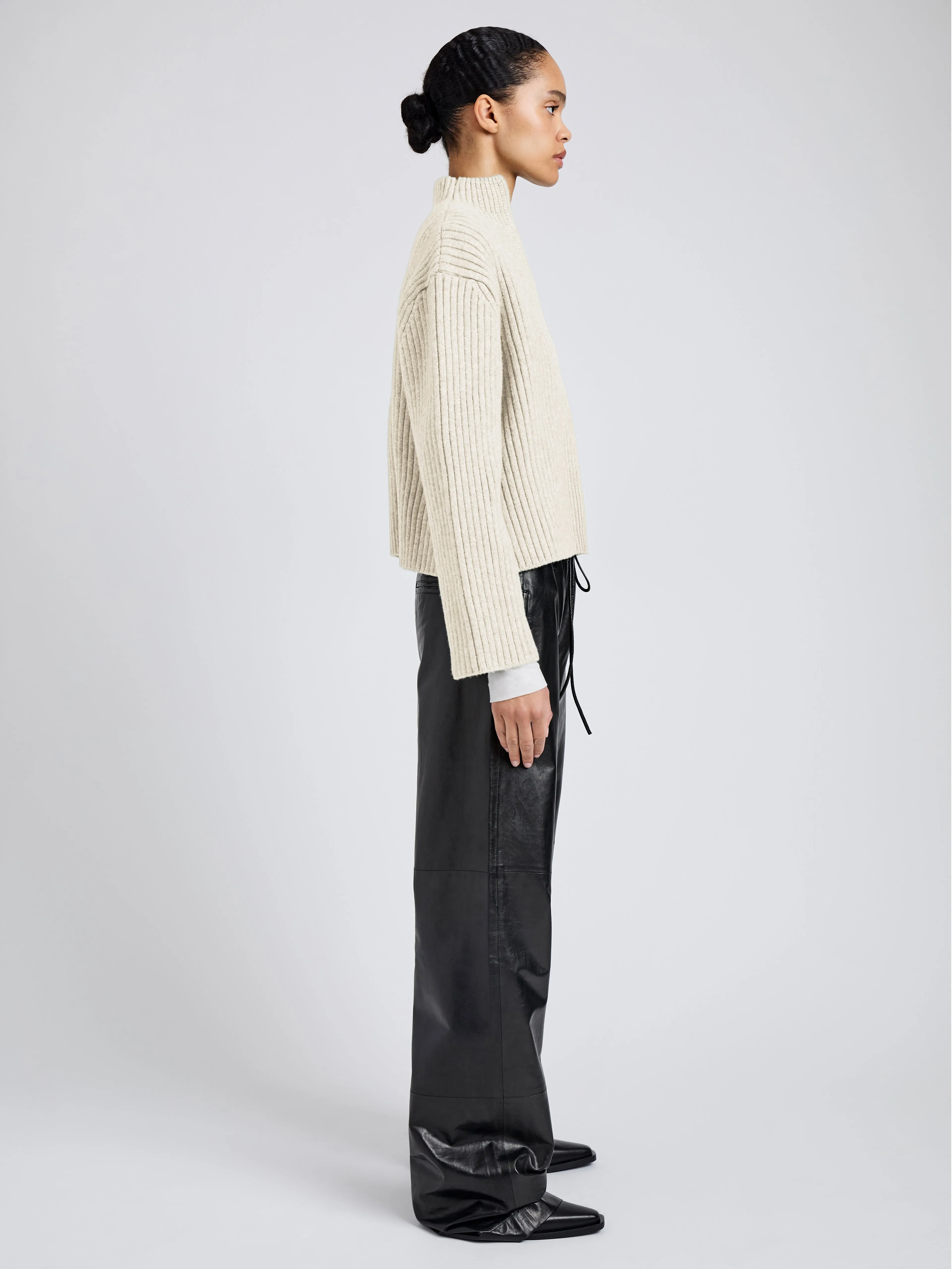 Meron Sweater in Melange Merino sold by Proenza Schouler product image thumbnail 4