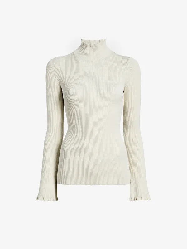 Phyllis Turtleneck in Geo Knits made by Proenza Schouler