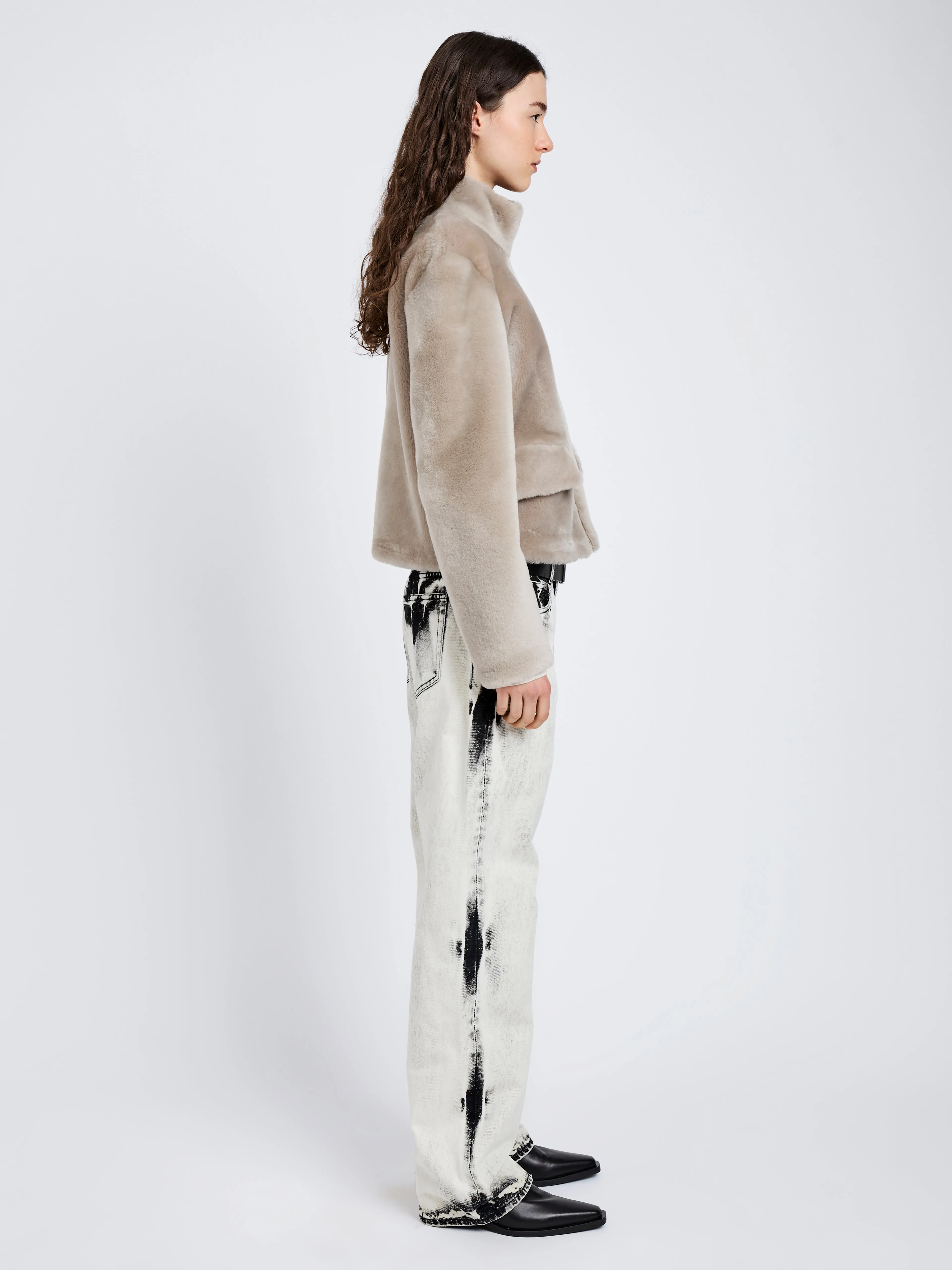 Scarlett Jacket in Shearling sold by Proenza Schouler product image thumbnail 4