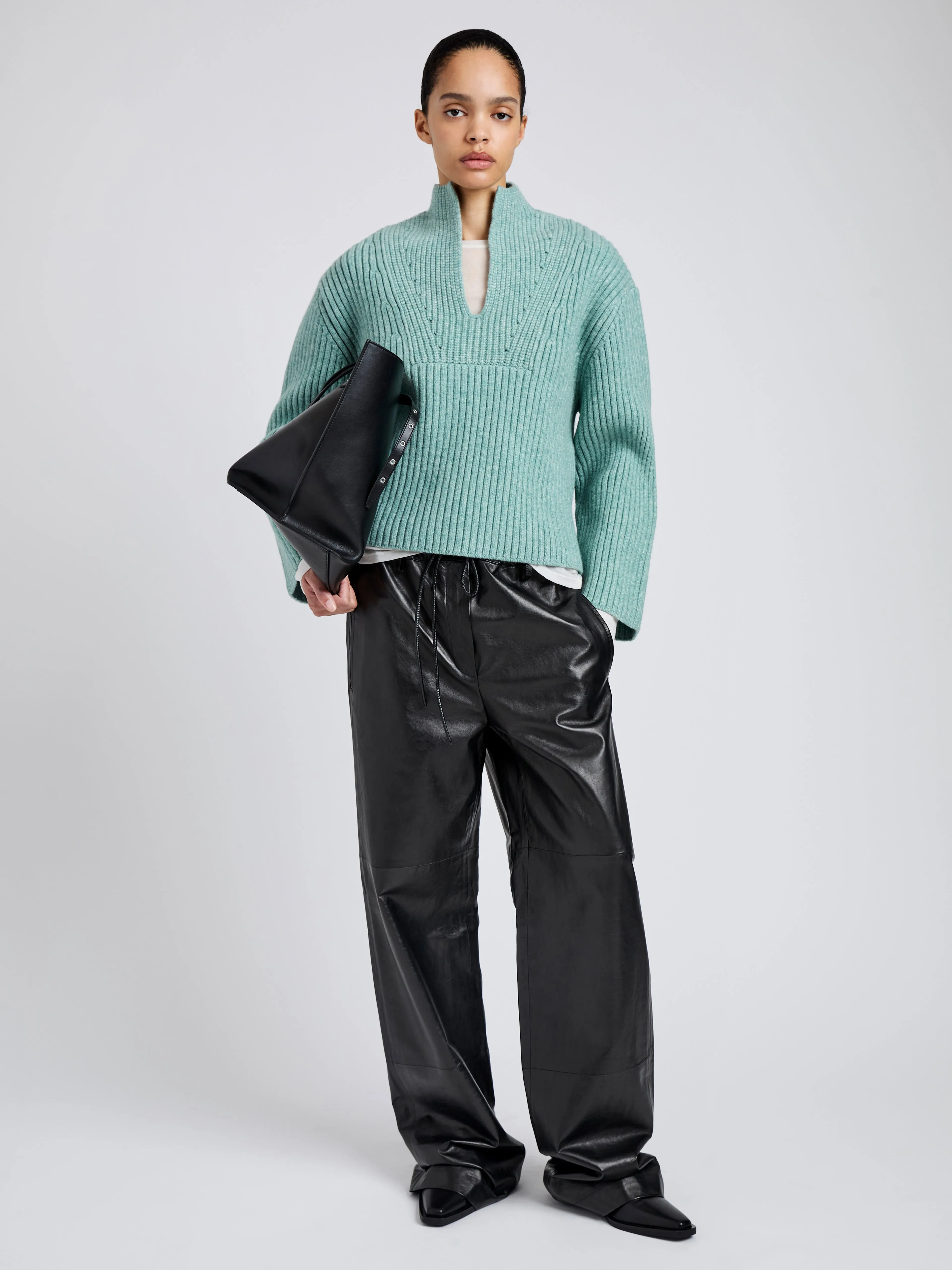 Meron Sweater in Melange Merino sold by Proenza Schouler product image thumbnail 3