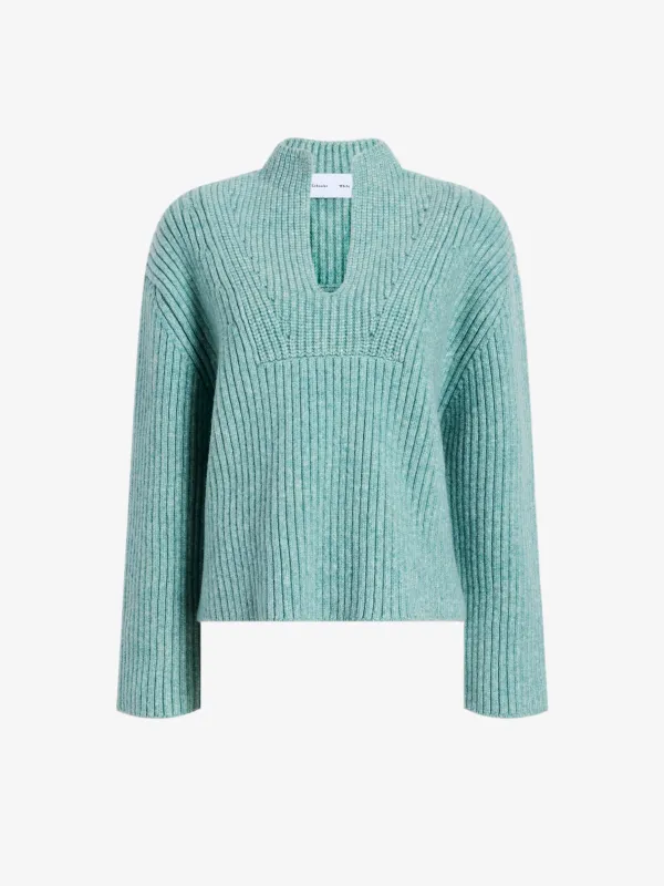 Meron Sweater in Melange Merino sold by Proenza Schouler