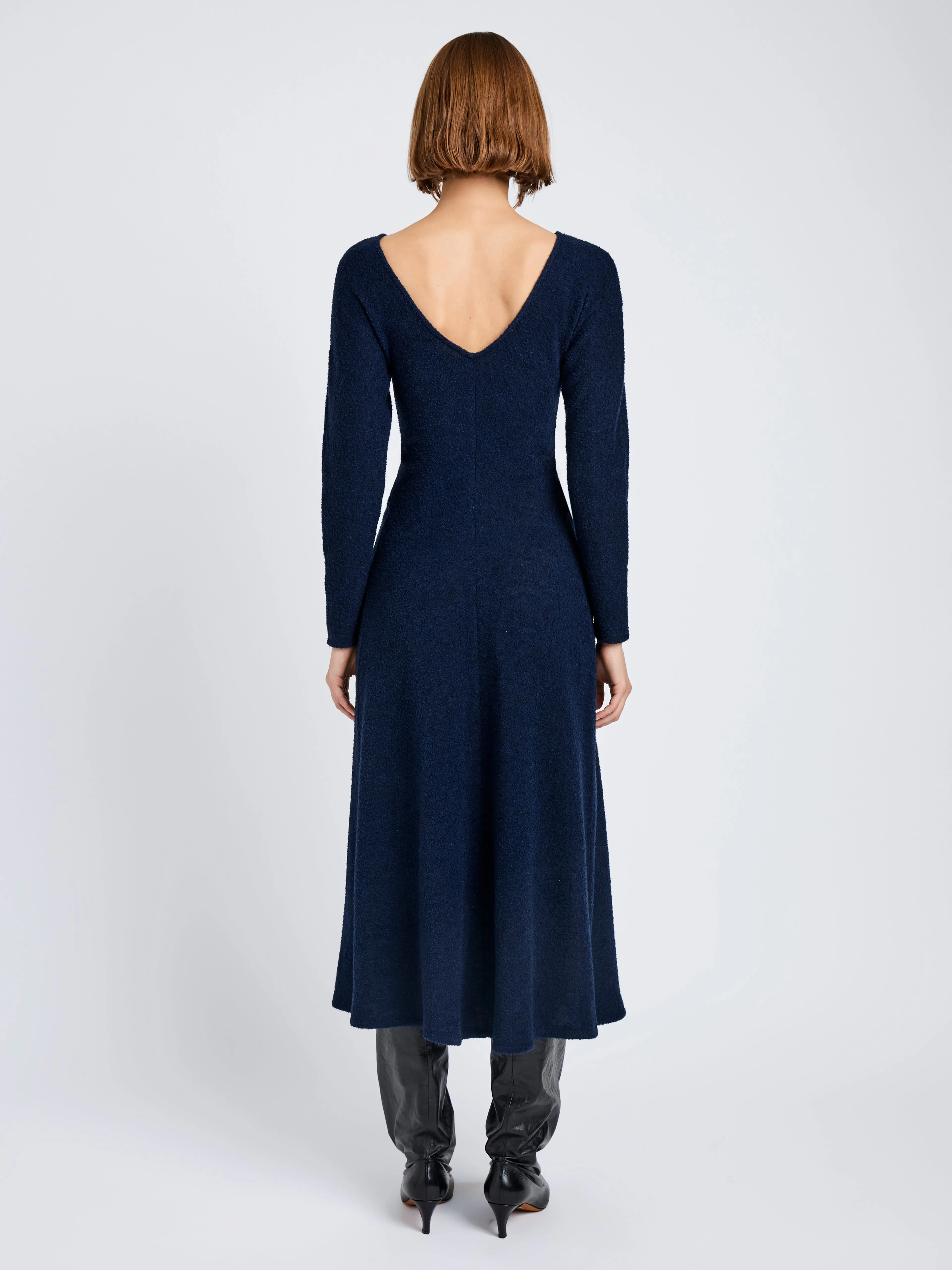 Sai Dress in Wool Jersey sold by Proenza Schouler product image thumbnail 4