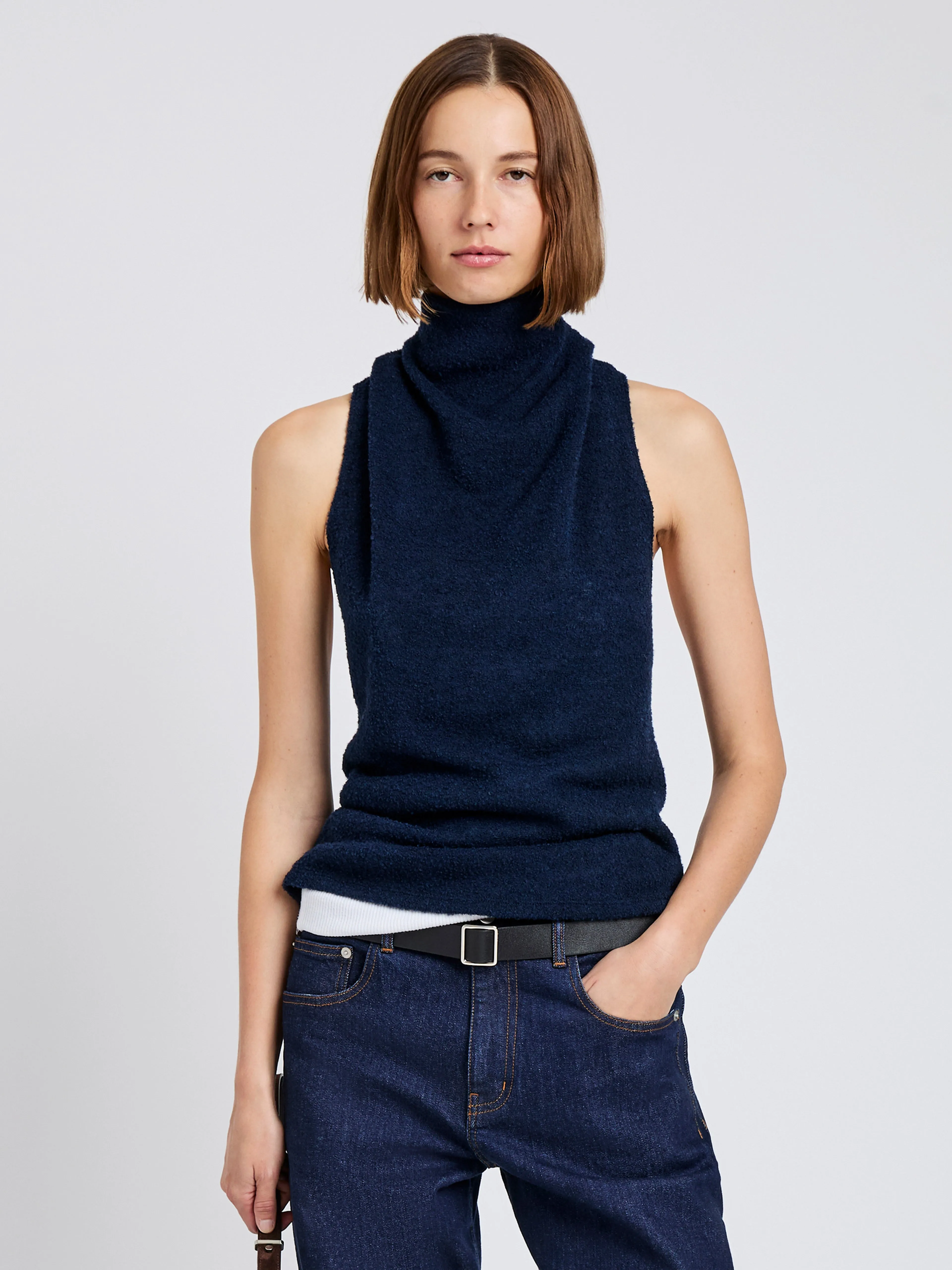 Cynthia Top in Wool Jersey sold by Proenza Schouler product image thumbnail 2