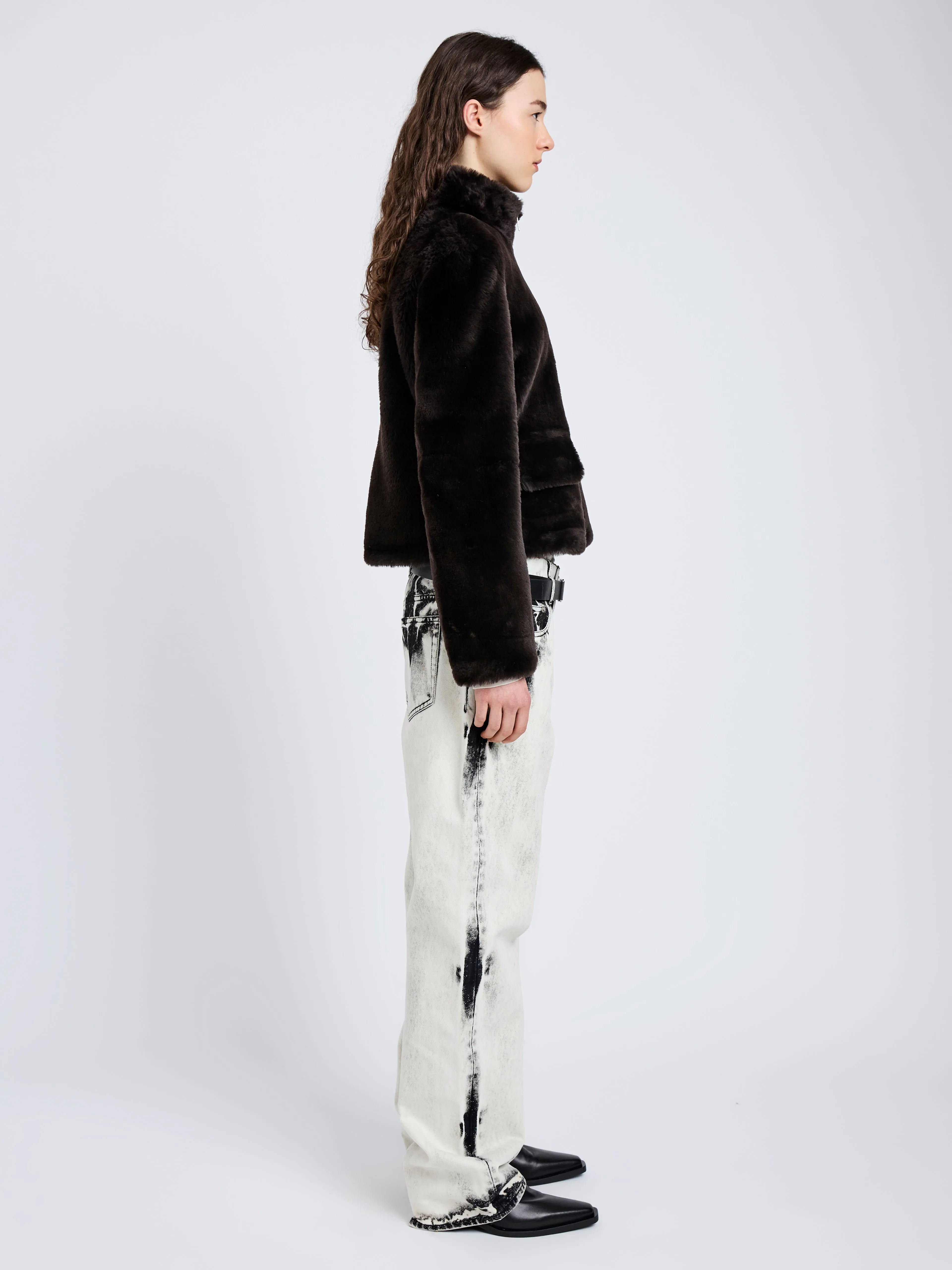 Scarlett Jacket in Shearling sold by Proenza Schouler product image thumbnail 4