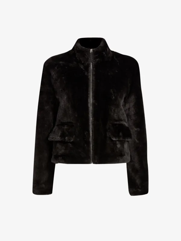 Scarlett Jacket in Shearling sold by Proenza Schouler